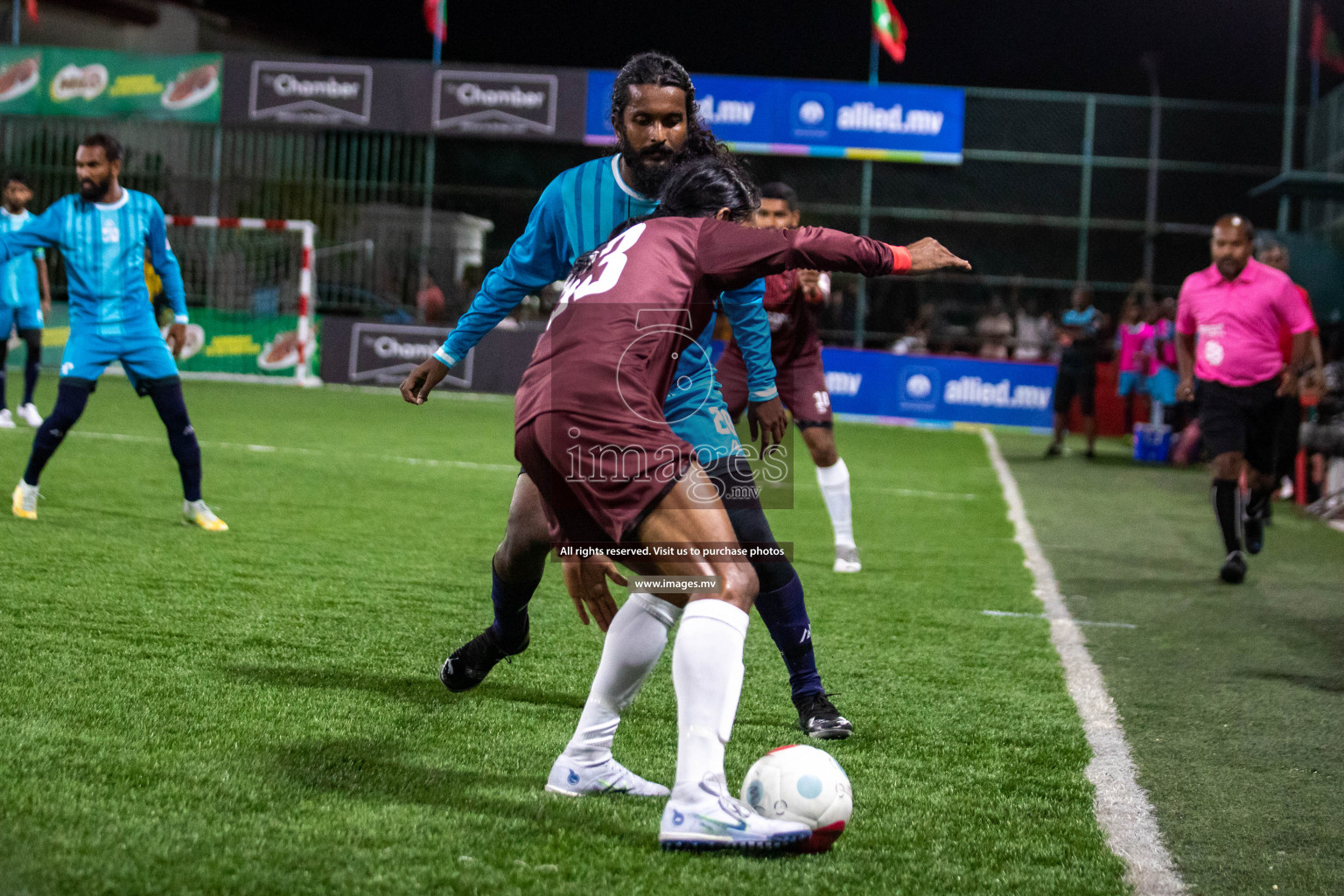 MACL vs Trade Club in Club Maldives Cup 2022 was held in Hulhumale', Maldives on Sunday, 9th October 2022. Photos: Hassan Simah / images.mv