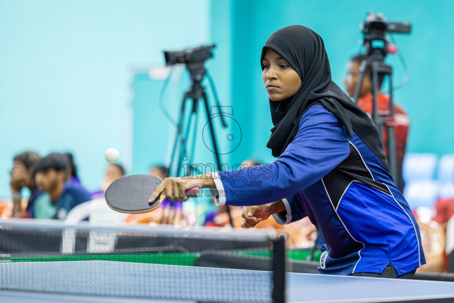 Day 3 of Interschool Table Tennis Tournament 2025 held at Male' TT Hall, Male', Maldives on Saturday, 17th May 2025. Photos By: Ismail Thoriq / images.mv