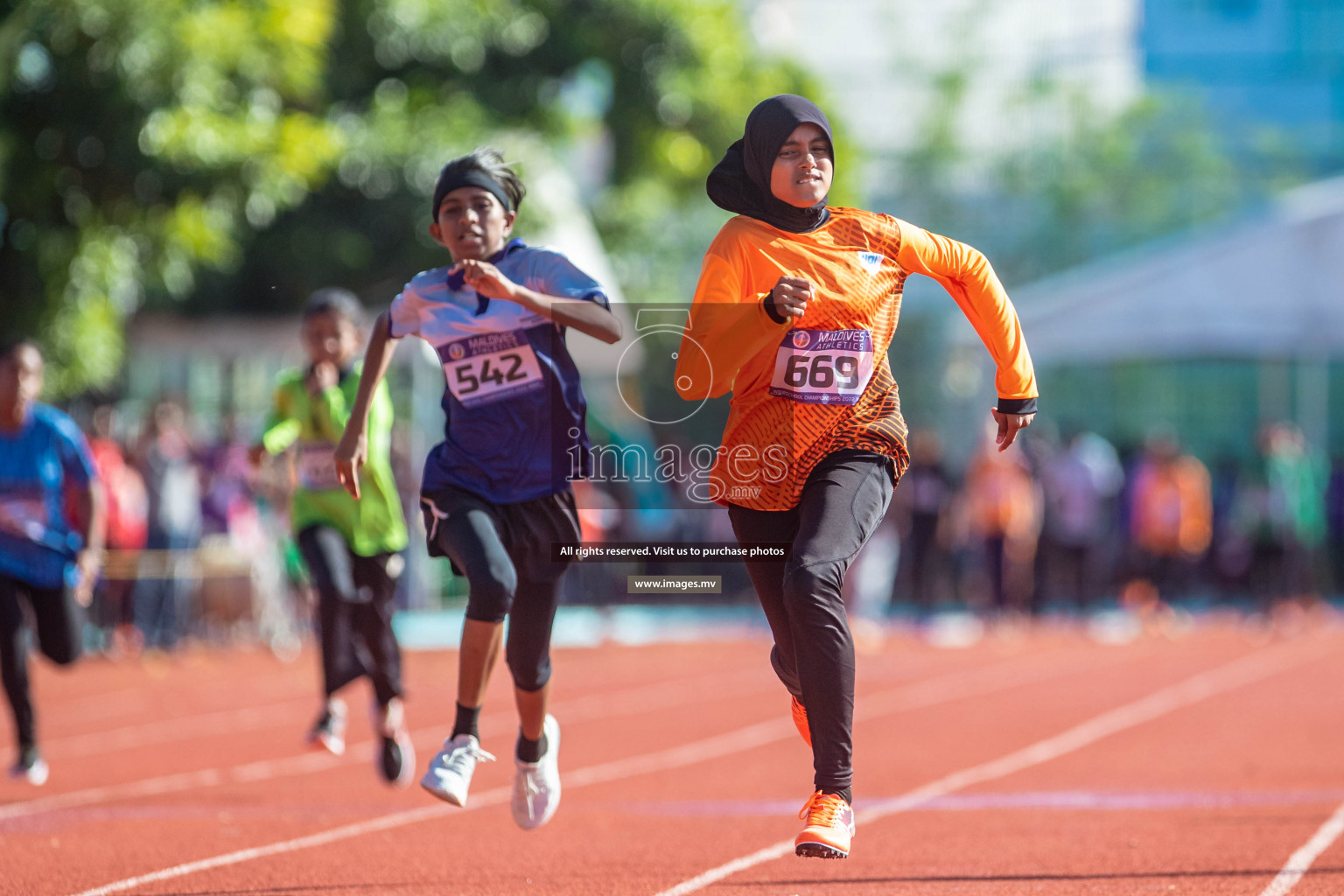 Day 1 of Inter-School Athletics Championship held in Male', Maldives on 22nd May 2022. Photos by: Maanish / images.mv