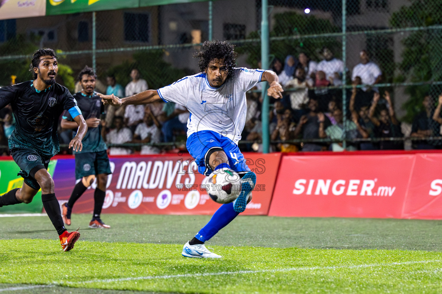 MMA SC vs CLUB SDFC in Club Maldives Classic 2024 held in Rehendi Futsal Ground, Hulhumale', Maldives on Sunday, 15th September 2024. Photos: Mohamed Mahfooz Moosa / images.mv