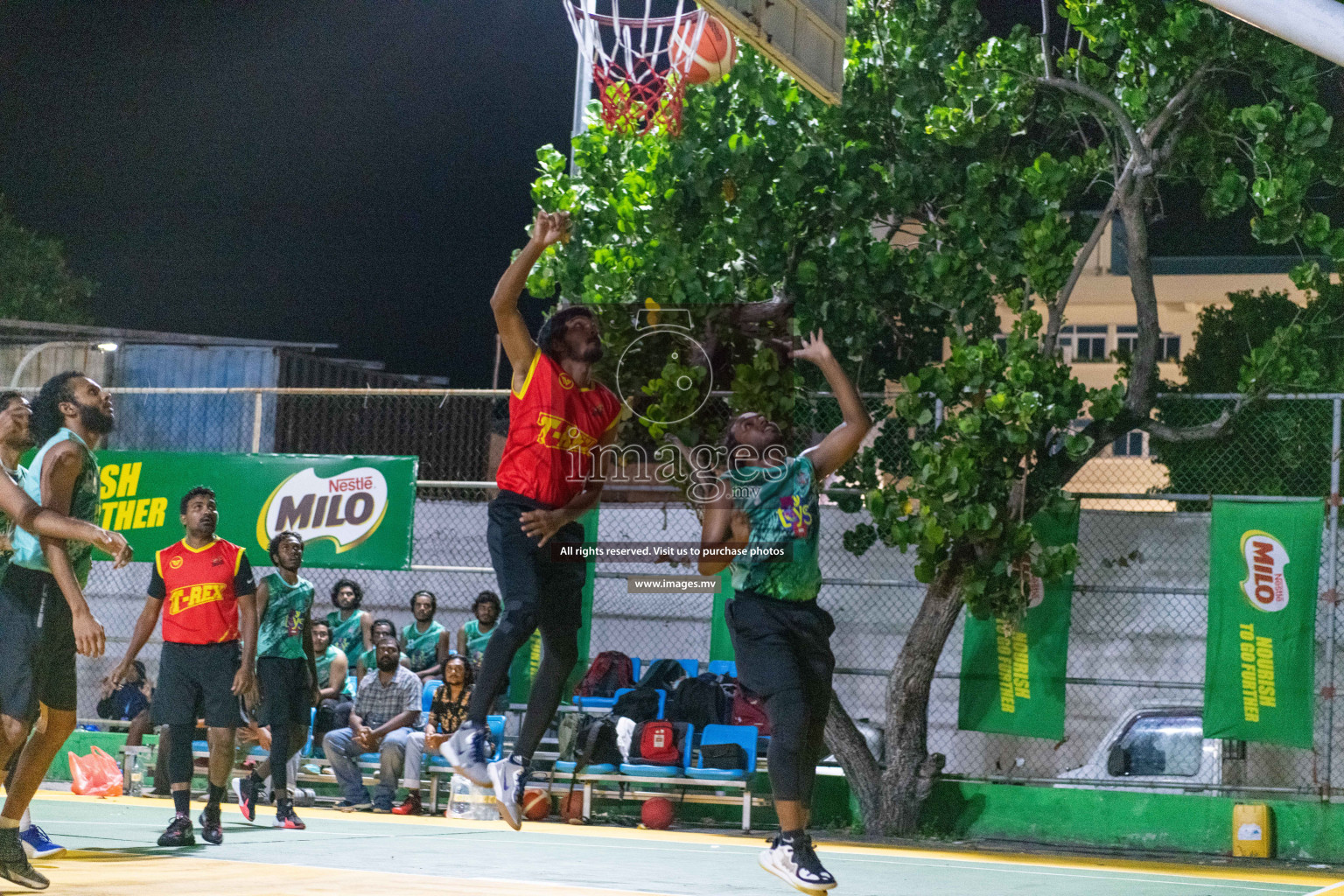 Finals of Weekend League 2021 was held on Monday, 6th December 2021, at Ekuveni Outdoor Basketball court Photos: Ismail Thoriq / images.mv