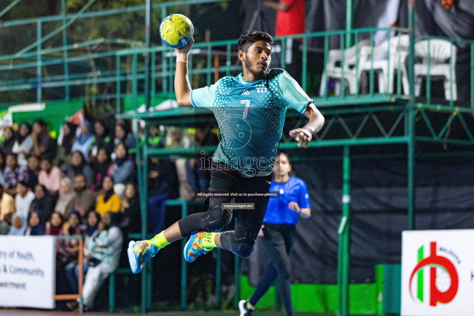 1st Division Final of 7th Inter-Office/Company Handball Tournament 2023, held in Handball ground, Male', Maldives on Monday, 24th October 2023 Photos: Nausham Waheed/ Images.mv