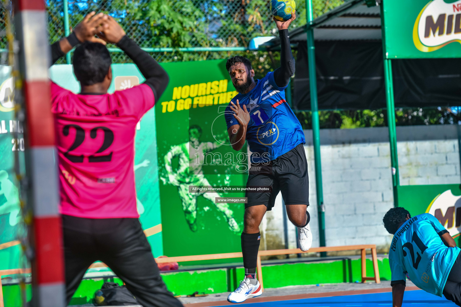 Milo 9th Handball Maldives Championship 2022 Day 2 held in Male', Maldives on 18th October 2022 Photos By: Nausham Waheed /images.mv