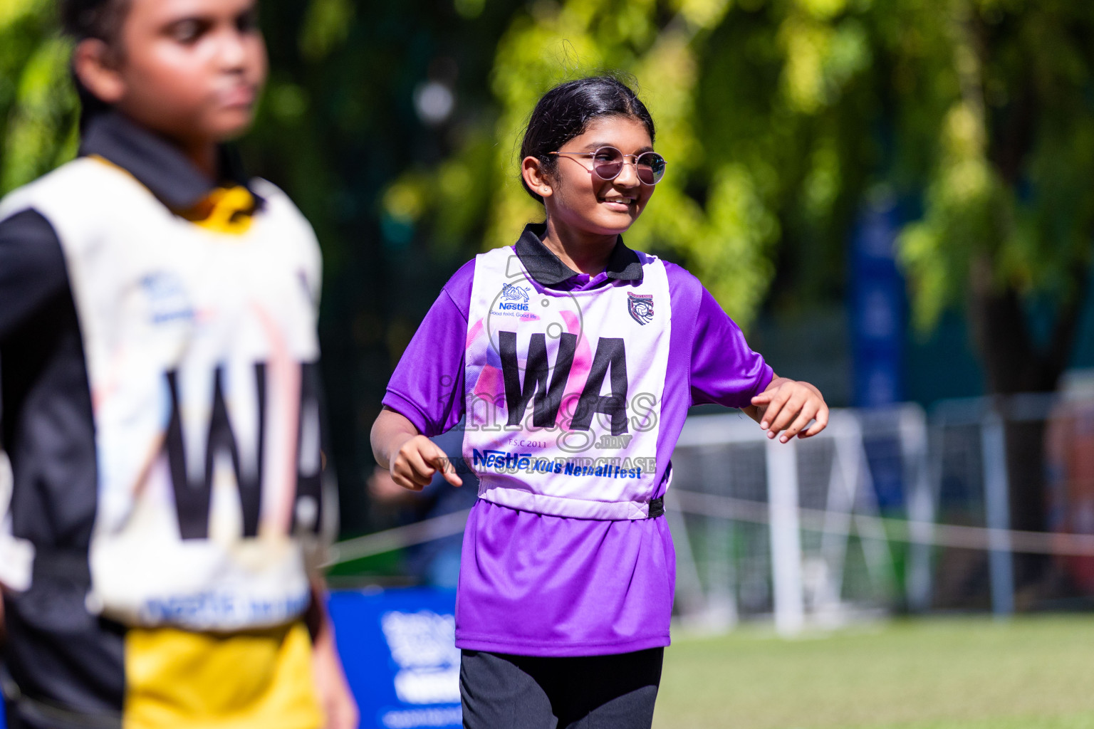 Day 3 of Nestle' Kids Netball Fiesta 2023 held in Henveyru Stadium, Male', Maldives on Saturday, 2nd December 2023. Photos by Nausham Waheed / Images.mv