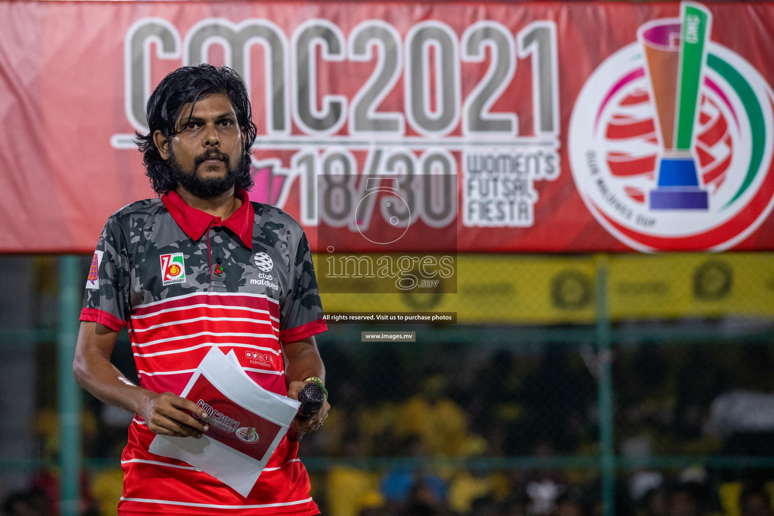 RRC Vs FSM in the Semi Finals of Club Maldives 2021 held in Hulhumale, Maldives on 19 December 2021. Photos: Ismail Thoriq / images.mv