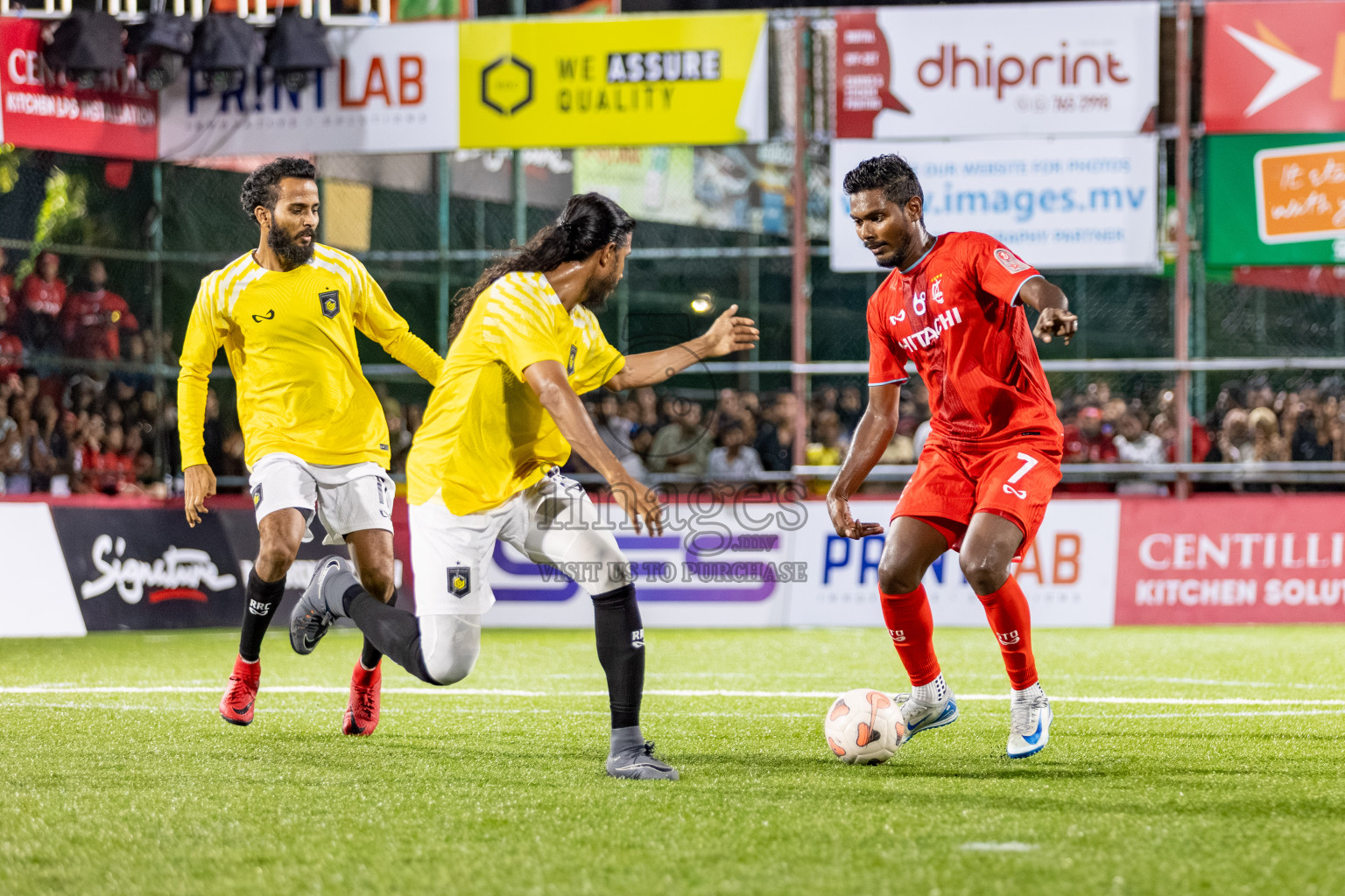 RRC vs STO RC in the Finals of Club Maldives Cup 2025 was held in Rehendhi Futsal Ground, Hulhumale', Maldives on Saturday, 25th October 2025. 
Photos: Hassan Simah / images.mv