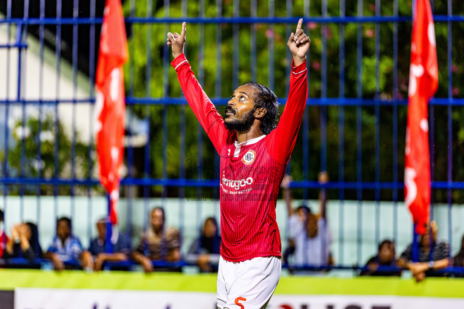 United V vs CC Sports Club in Semi Final of Eydhafushi Futsal Cup 2024 was held on Monday , 15th April 2024, in B Eydhafushi, Maldives Photos: Nausham Waheed / images.mv