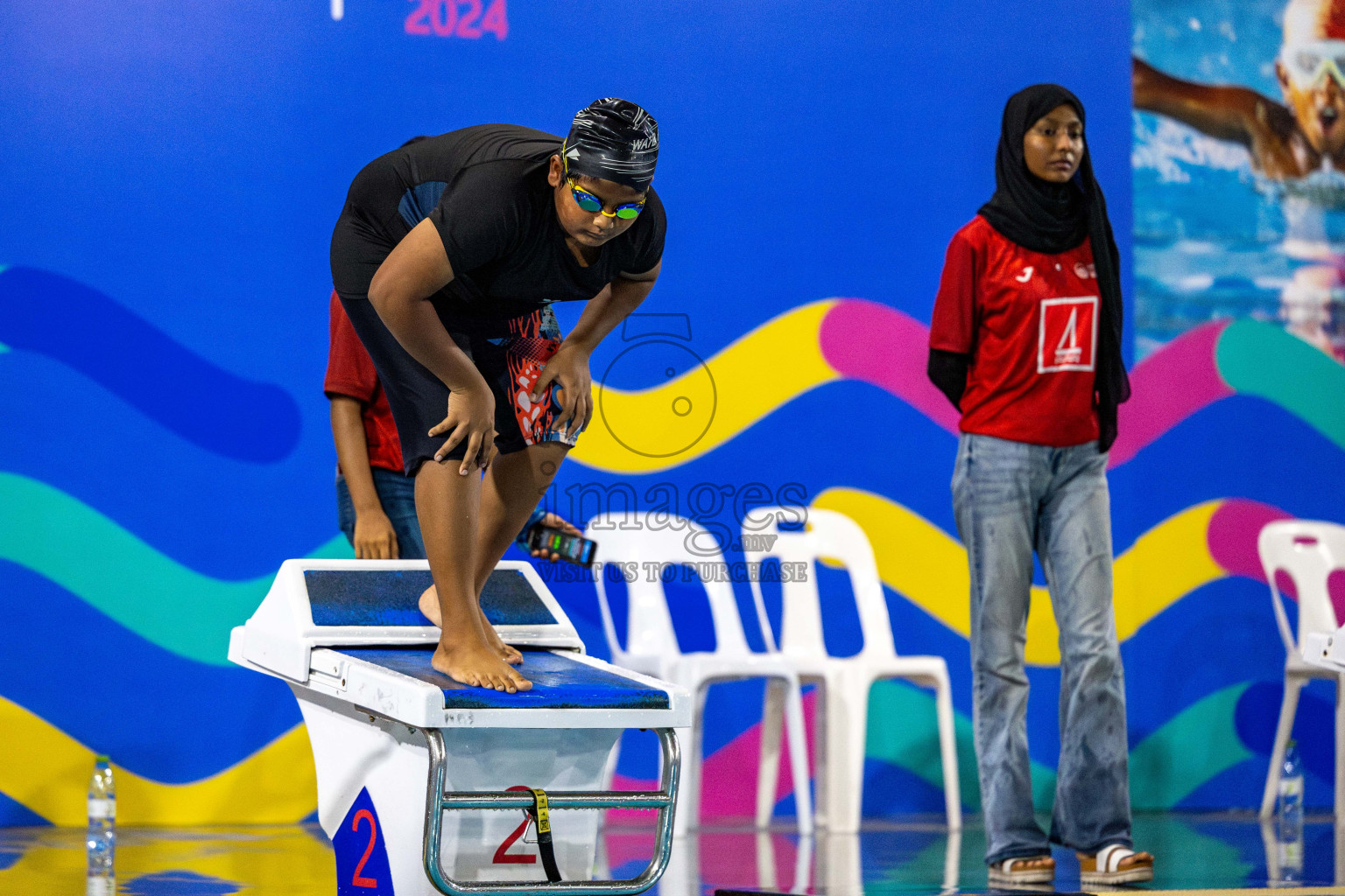 Day 4 of BML 5th National Swimming Kids Festival 2024 held in Hulhumale', Maldives on Thursday, 21st November 2024. Photos: Nausham Waheed / images.mv