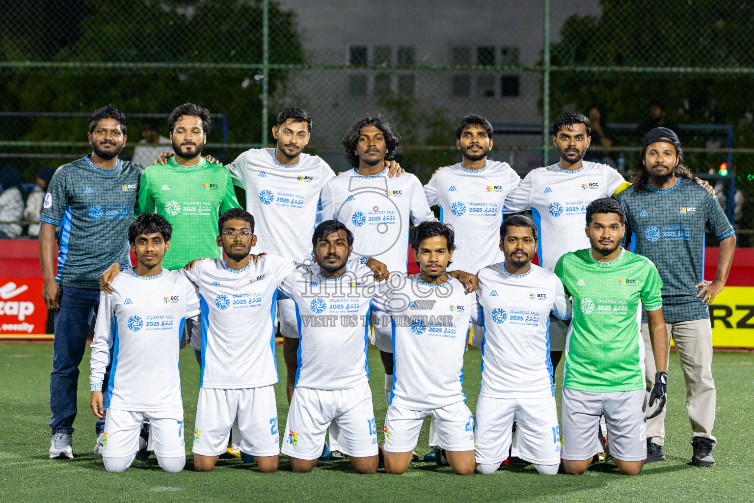 BCC vs Police Club in Day 9 of Office League 2025 was held on Thursday, 24th April 2025 in Hulhumale', Maldives. Photos: Mohamed Mahfooz Moosa / images.mv