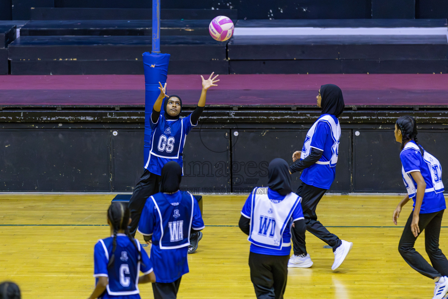 Day 4 of Inter-School Netball Tournament 2025 was held in Social Center Indoor Hall on Tuesday, 21th October 2025. Photos: Areef Adam / images.mv