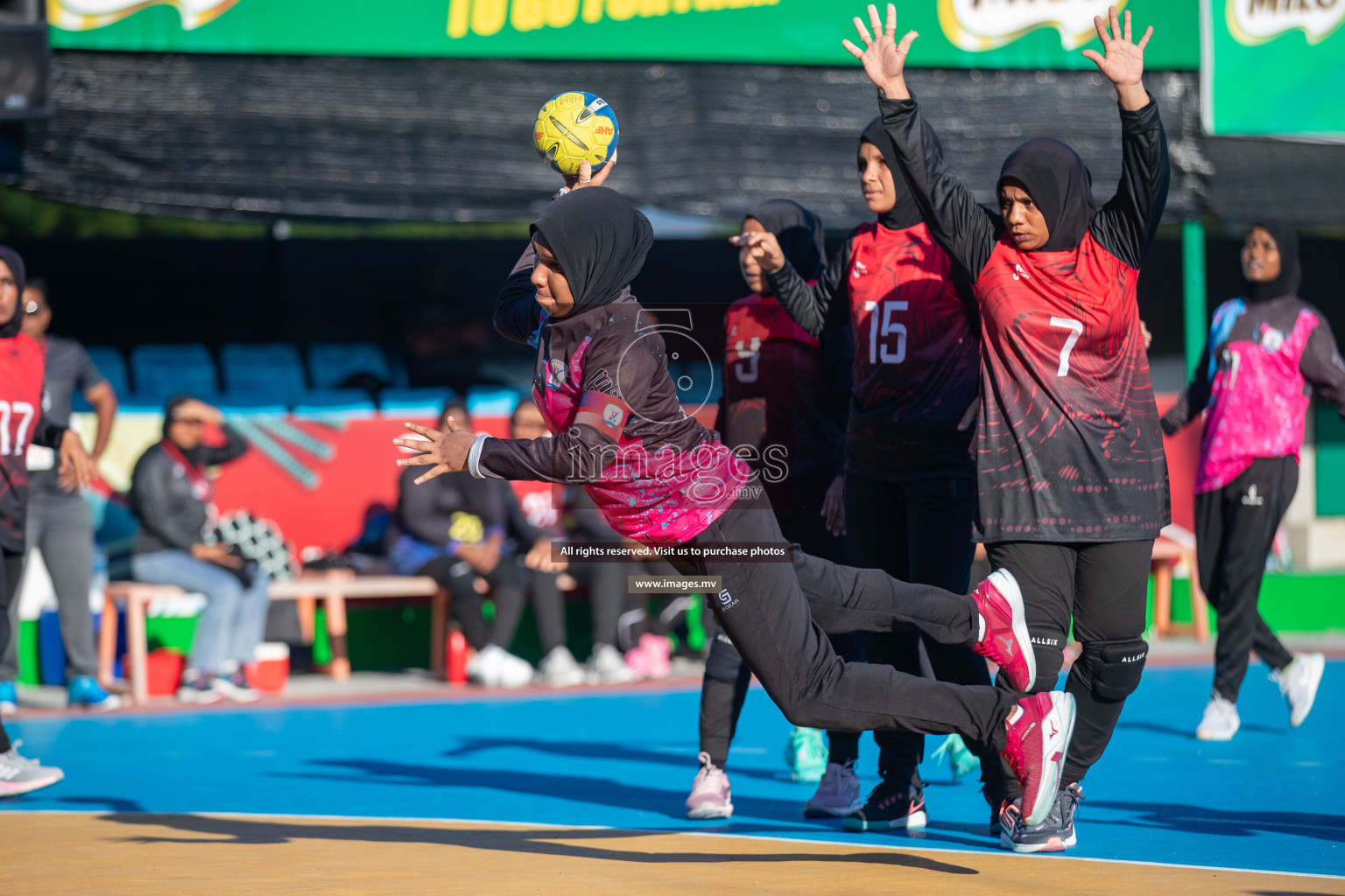 Day 4 of 6th MILO Handball Maldives Championship 2023, held in Handball ground, Male', Maldives on Friday, 23rd May 2023 Photos: Nausham Waheed/ Images.mv