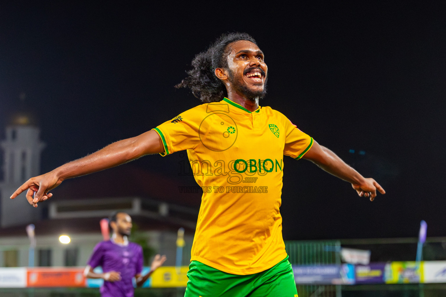 GDh Vaadhoo vs GA Kanduhulhudhoo on Day 33 of Golden Futsal Challenge 2024, held on Sunday, 18th February 2024, in Hulhumale', Maldives Photos: Mohamed Mahfooz Moosa / images.mv