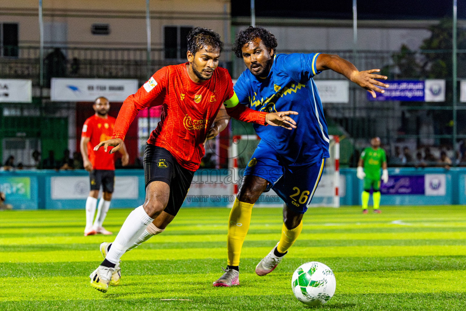 J Kovi Goani vs Fools SC in Day 2 of Laamehi Dhiggaru Ekuveri Futsal Challenge 2025 was held on Friday, 25th July 2025, at Dhiggaru Futsal Ground, Dhiggaru, Maldives Photos: Nausham Waheed  / images.mv