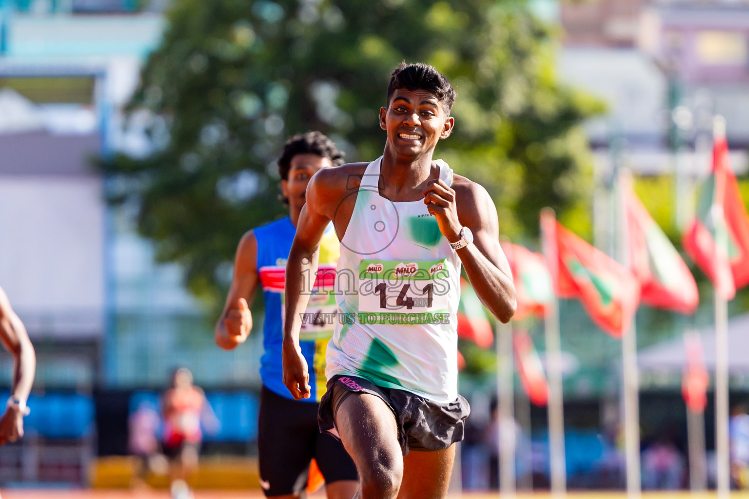 Day 3 of National Athletics Championship 2025 was held at Ekuveni Running Ground in Male', Maldives on Saturday, 16th August 2025. Photos: Nausham Waheed / images.mv