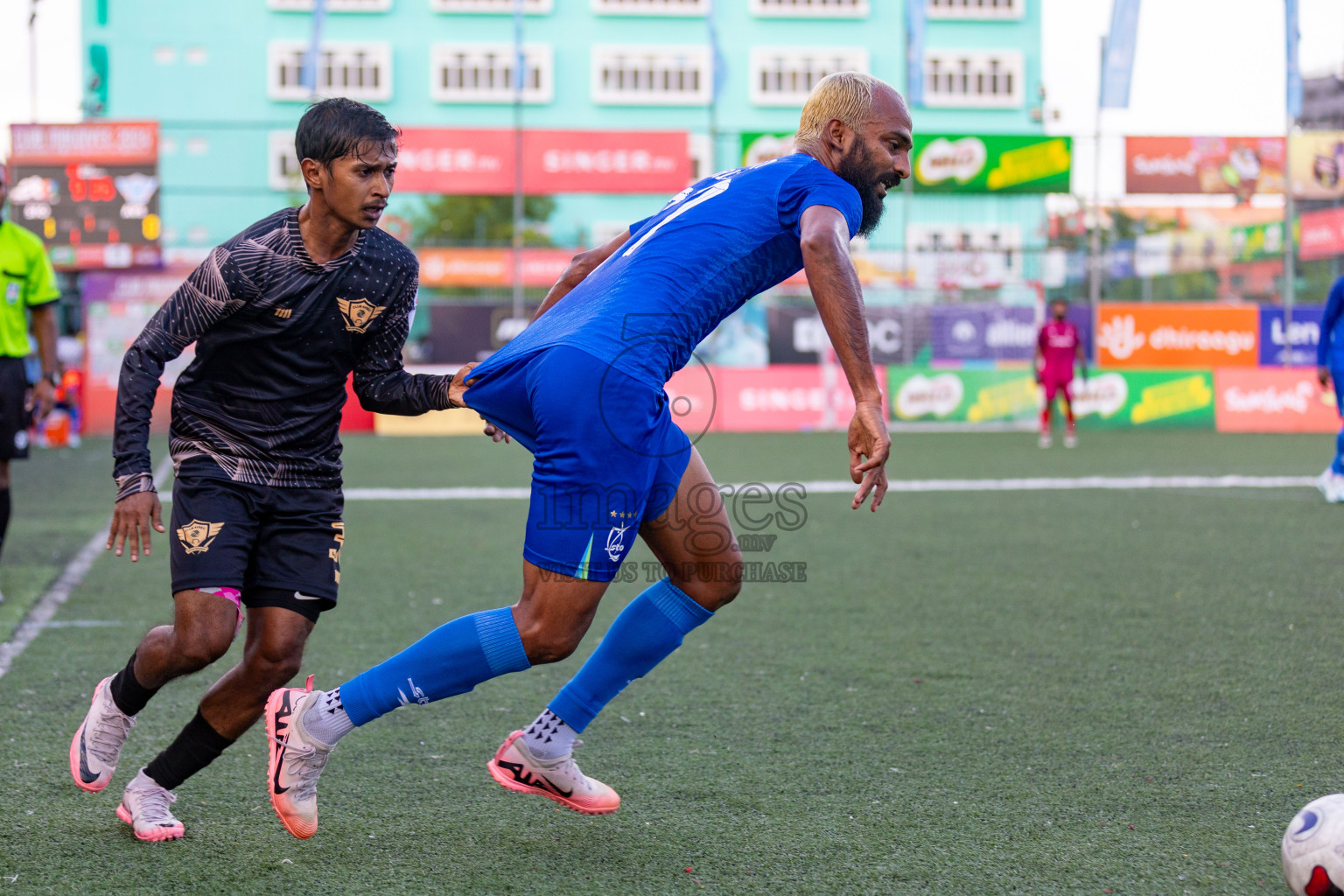 STO RC vs AVSEC RC in Club Maldives Cup 2024 held in Rehendi Futsal Ground, Hulhumale', Maldives on Saturday, 28th September 2024. 
Photos: Hassan Simah / images.mv