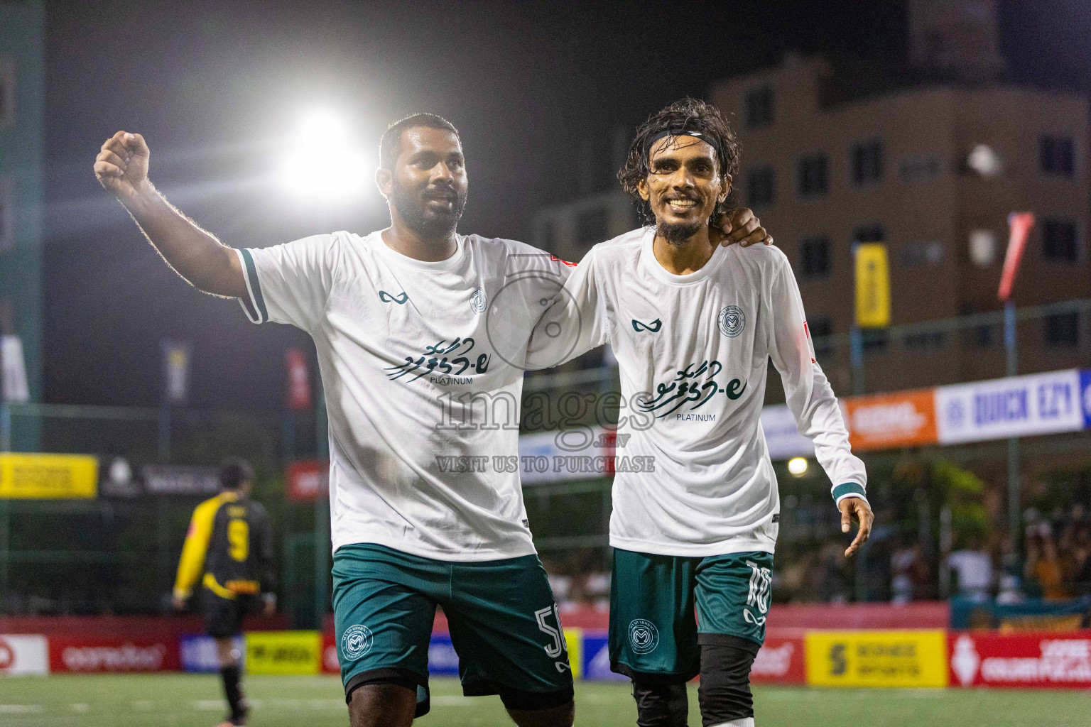 L Kalaidhoo vs L Maabaidhoo in Day 7 of Golden Futsal Challenge 2024 was held on Saturday, 20th January 2024, in Hulhumale', Maldives Photos: Nausham Waheed / images.mv