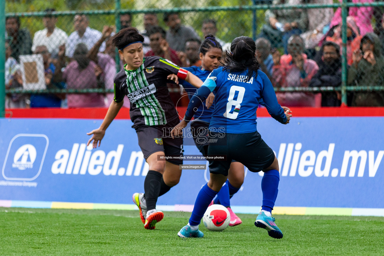 WAMCO vs Team Fenaka in Eighteen Thirty Women's Futsal Fiesta 2022 was held in Hulhumale', Maldives on Friday, 14th October 2022. Photos: Hassan Simah / images.mv