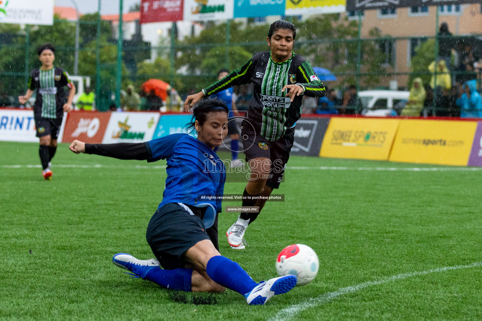 WAMCO vs Team Fenaka in Eighteen Thirty Women's Futsal Fiesta 2022 was held in Hulhumale', Maldives on Friday, 14th October 2022. Photos: Hassan Simah / images.mv