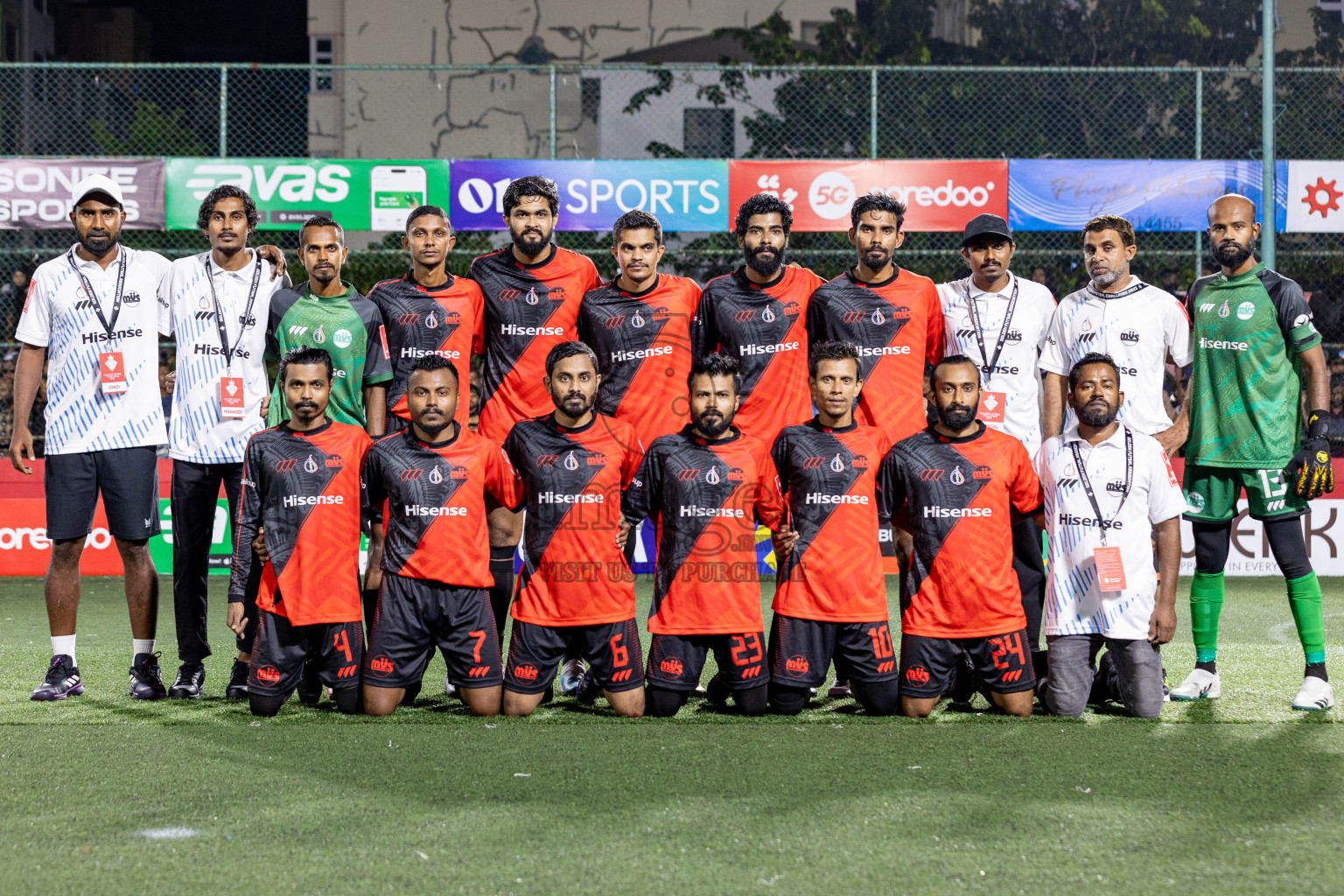 M Dhiggaru vs M Mulak in Day 12 of Golden Futsal Challenge 2025 was held on Thursday, 16th January 2025, in Hulhumale', Maldives.
Photos: Hassan Simah / images.mv