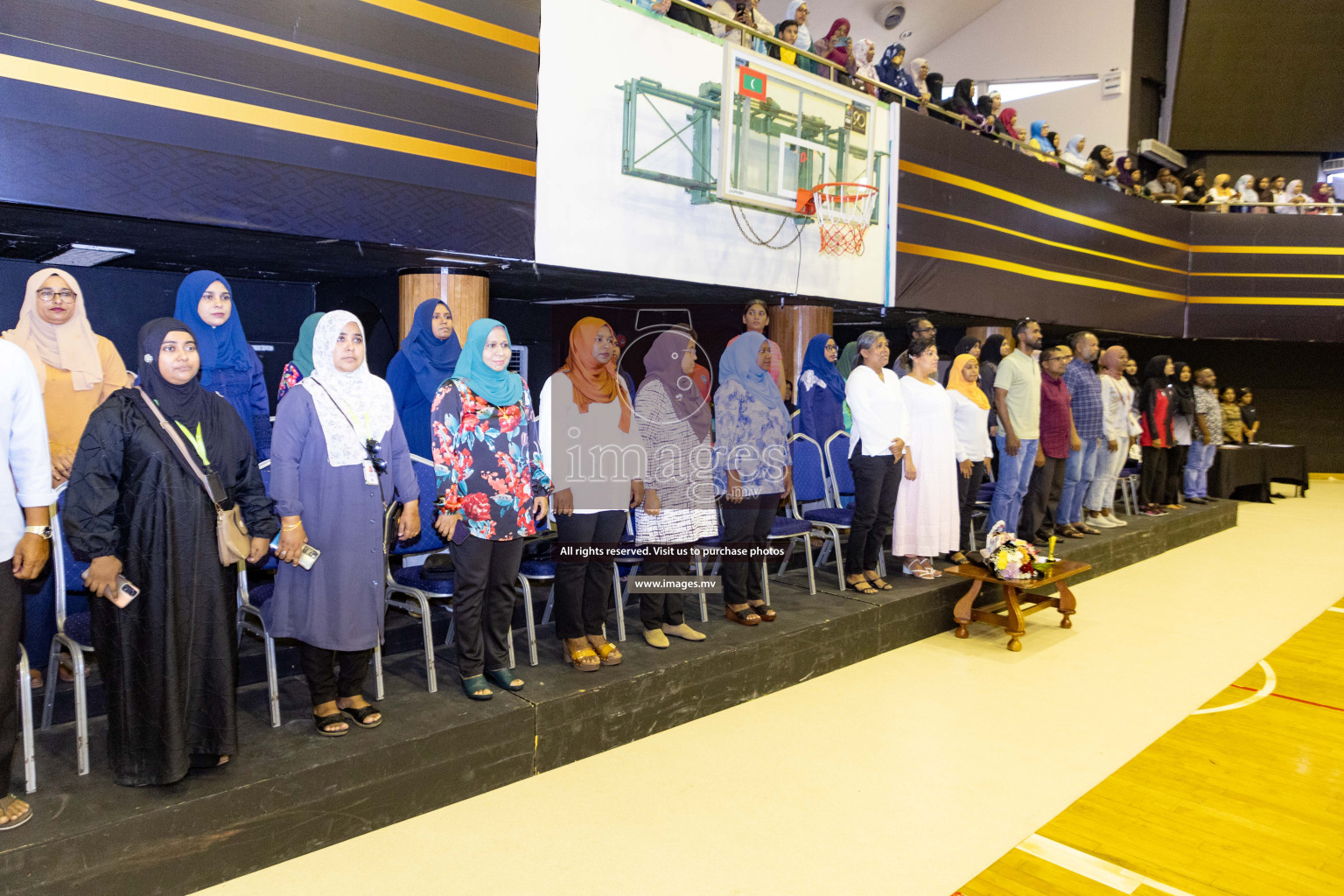 24th Interschool Netball Tournament 2023 was held in Social Center, Male', Maldives on 27th October 2023. Photos: Nausham Waheed / images.mv