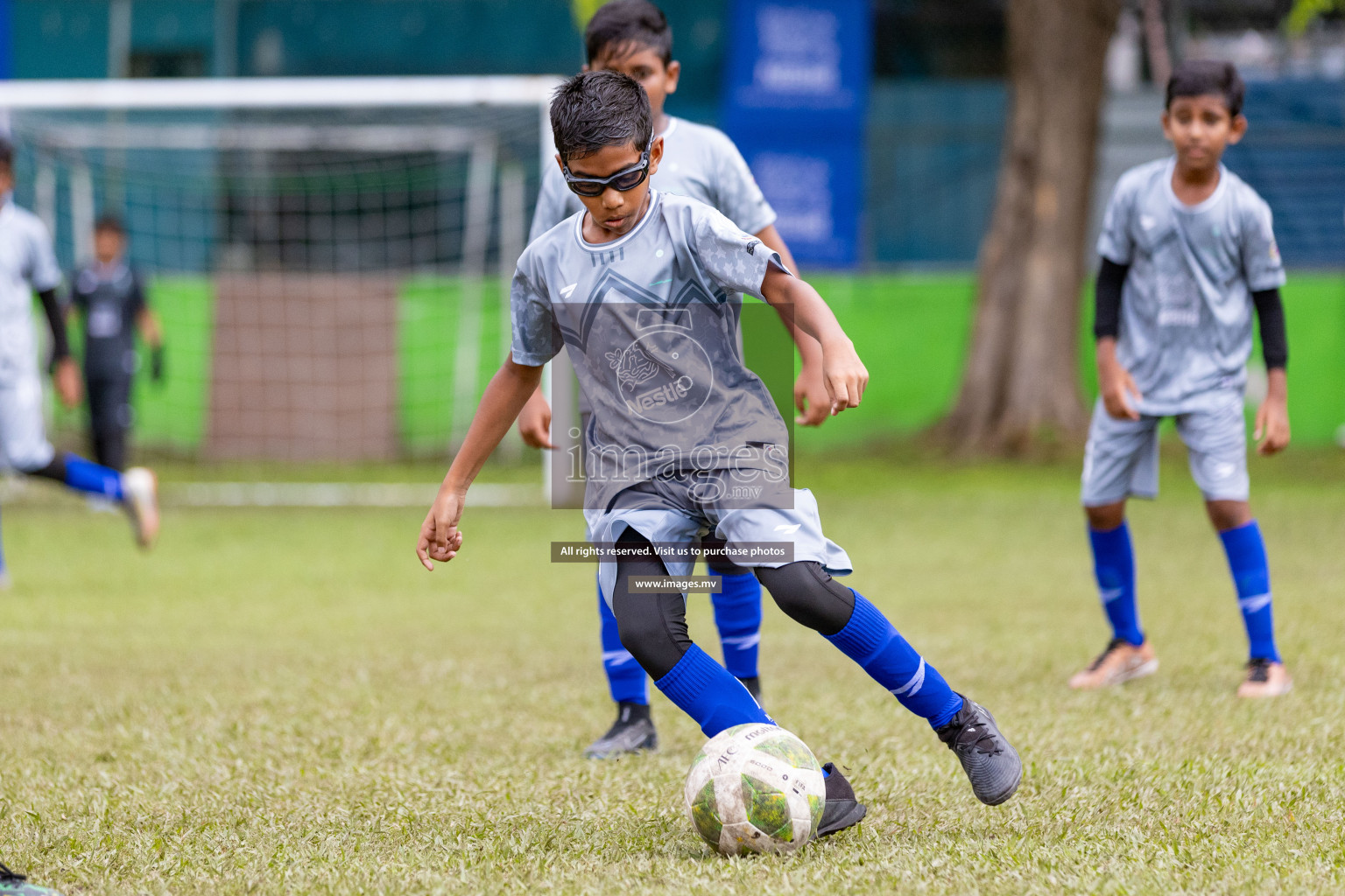 Day 1 of Milo kids football fiesta, held in Henveyru Football Stadium, Male', Maldives on Wednesday, 11th October 2023 Photos: Nausham Waheed/ Images.mv