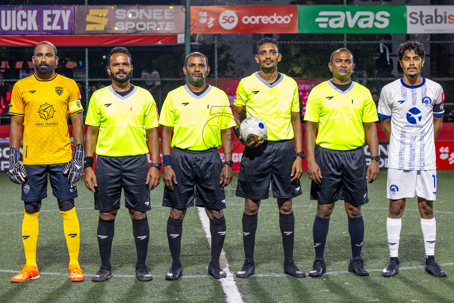 V Keyodhoo vs ADh Mahibadhoo in Zone Round on Day 30 of Golden Futsal Challenge 2025 was held on Monday , 3rd February 2025, in Hulhumale', Maldives.
Photos: Ismail Thoriq / images.mv