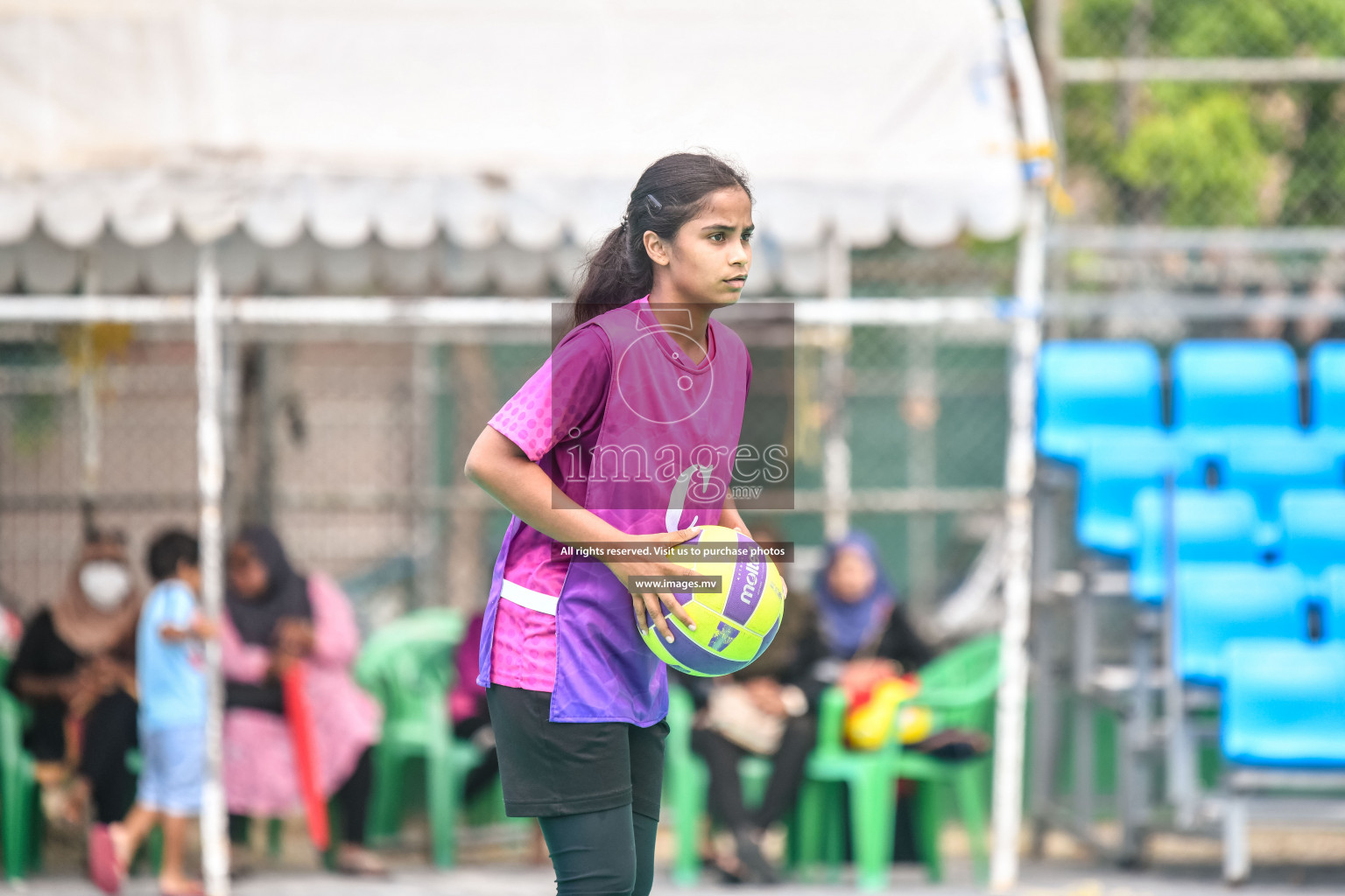 Day 10 of Junior Netball Championship 2022 held in Male', Maldives. Photos by Nausham Waheed