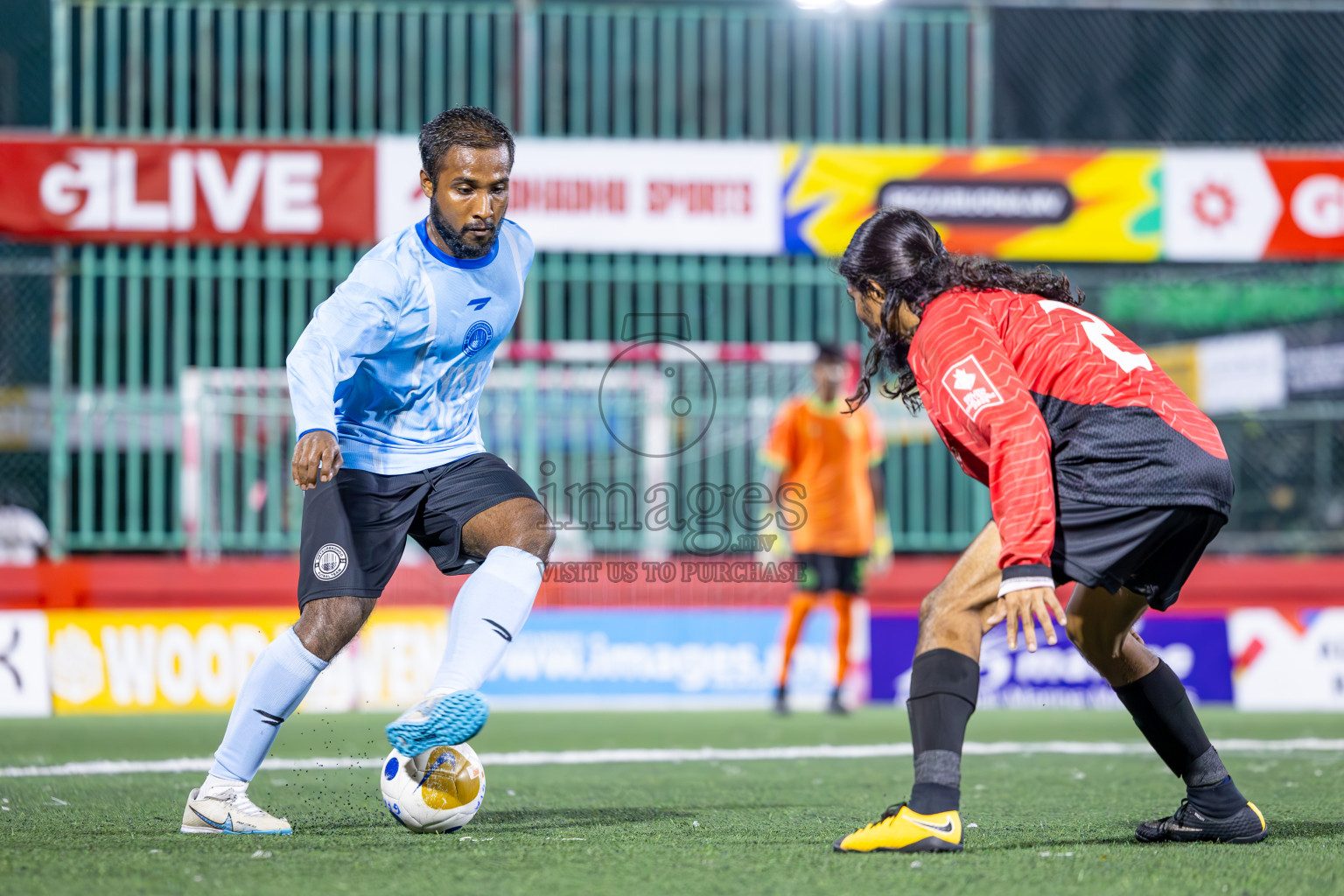 HDh Neykurendhoo vs HDh Kumundhoo in Haa Dhaalu Atoll Semi Final on Day 23 of Golden Futsal Challenge 2025 was held on Monday , 27th January 2025, in Hulhumale', Maldives.
Photos: Ismail Thoriq / images.mv