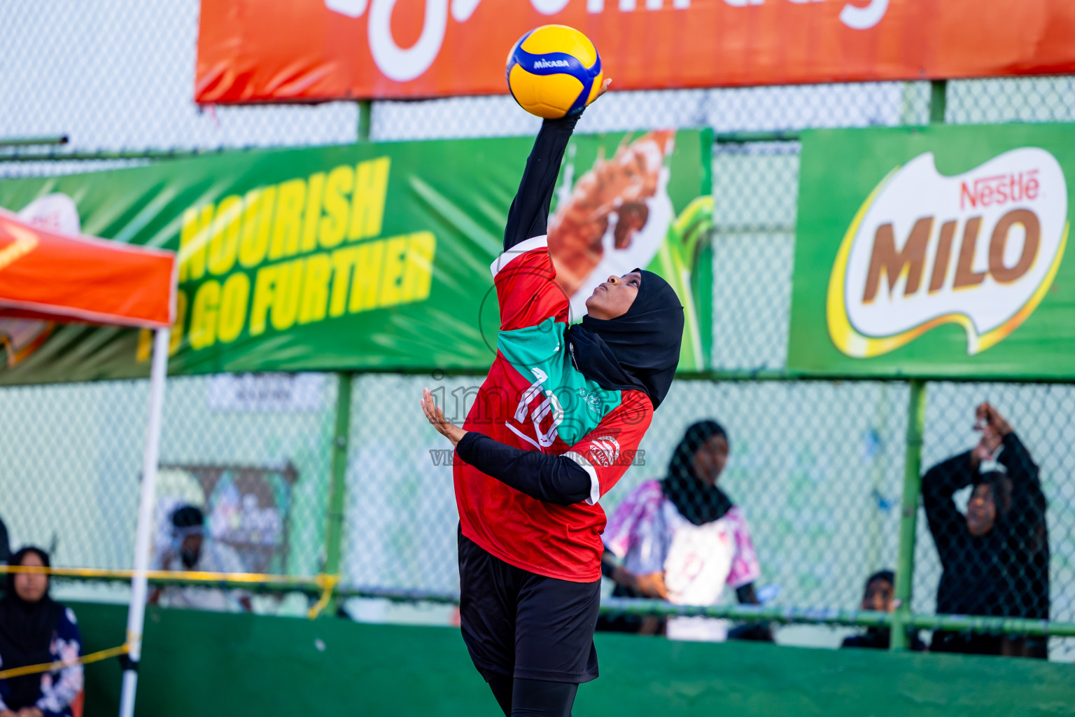 Day 13 of Interschool Volleyball Tournament 2024 was held in Ekuveni Volleyball Court at Male', Maldives on Thursday, 5th December 2024. Photos: Nausham Waheed / images.mv