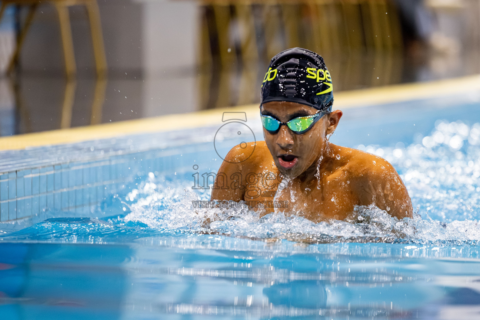 Day 5 of BML 21st Interschool Swimming Competition 2025 was held in Hulhumale' Swimming Pool, Hulhumale', Maldives on Wednesday, 15th October 2025. 
Photos: Hassan Simah / images.mv