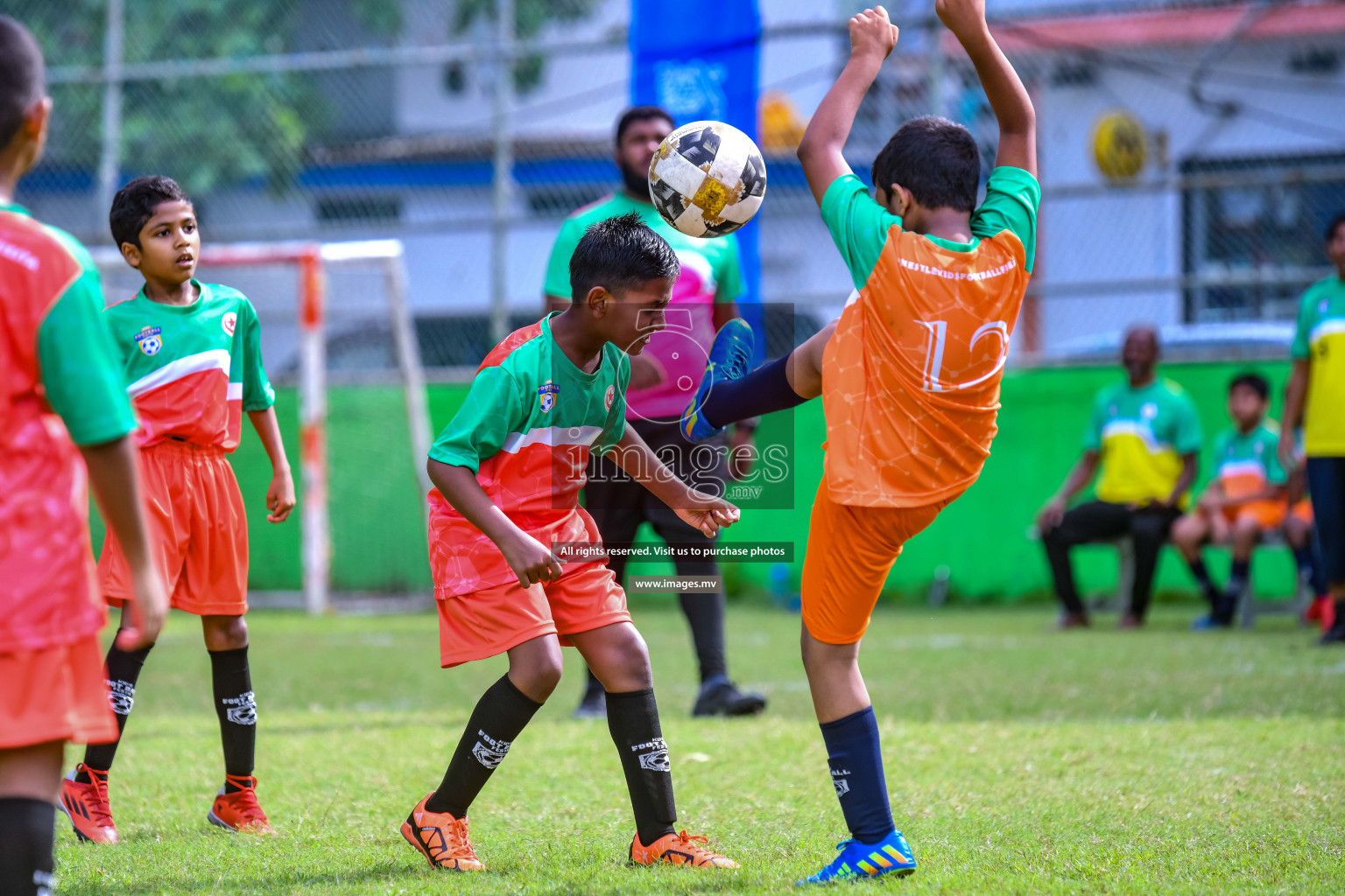 Day 1 of Milo Kids Football Fiesta 2022 was held in Male', Maldives on 19th October 2022. Photos: Nausham Waheed/ images.mv