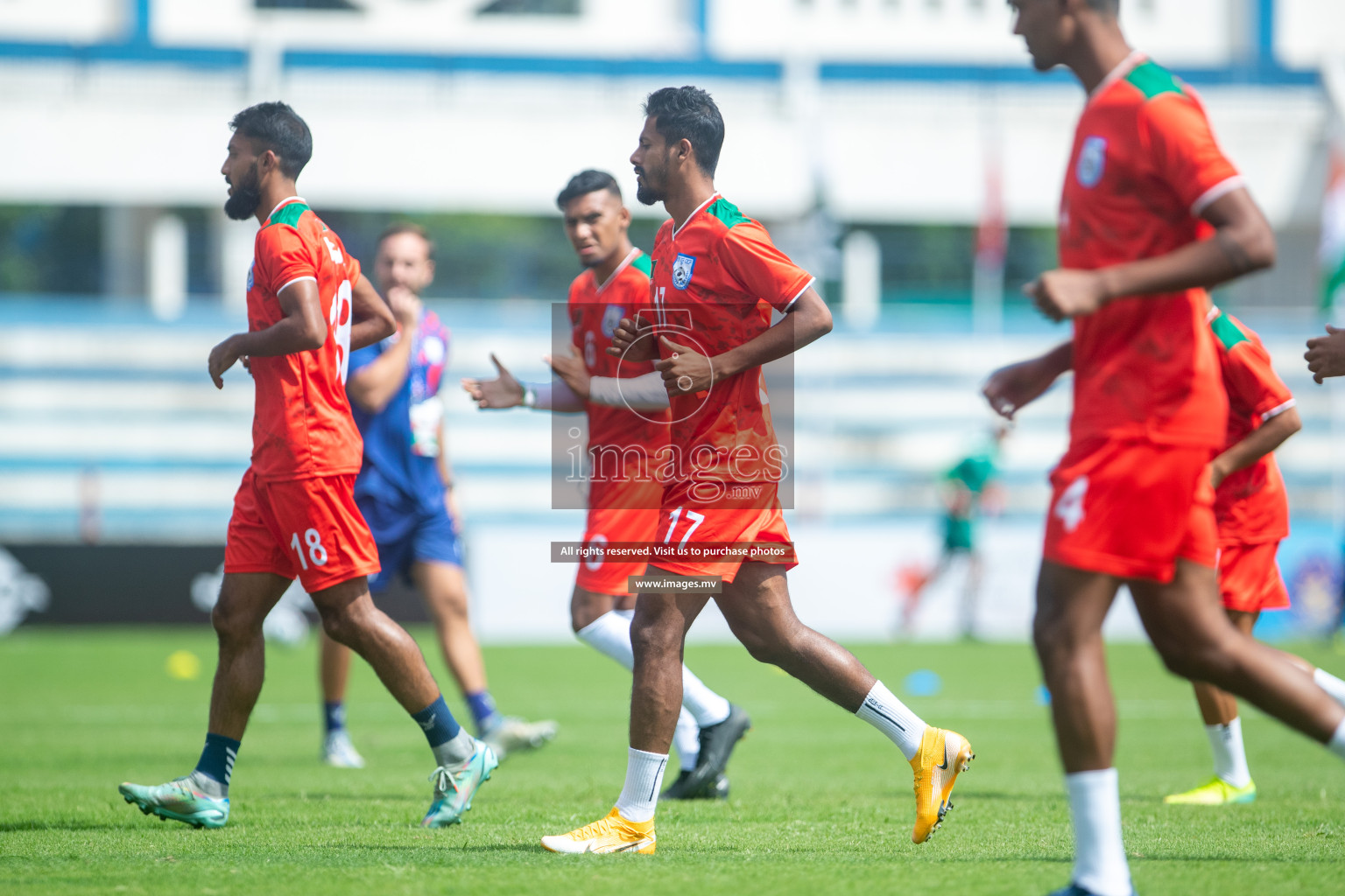 Lebanon vs Bangladesh in SAFF Championship 2023 held in Sree Kanteerava Stadium, Bengaluru, India, on Wednesday, 22nd June 2023. Photos: Nausham Waheed / images.mv