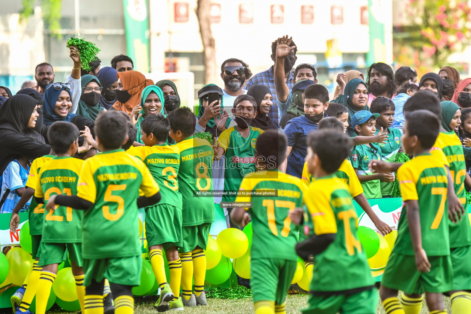 Day 2 of MILO Academy Championship 2022 held in Male' Maldives on Friday, 11th March 2021. Photos by: Nausham Waheed