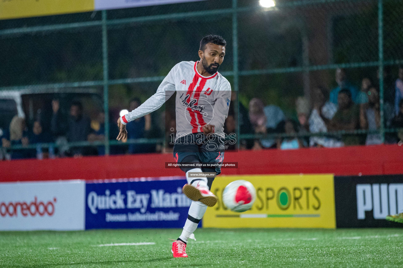 GA. Kondey vs GA. Kanduhulhudhoo in Day 2 of Golden Futsal Challenge 2023 on 06 February 2023 in Hulhumale, Male, Maldives