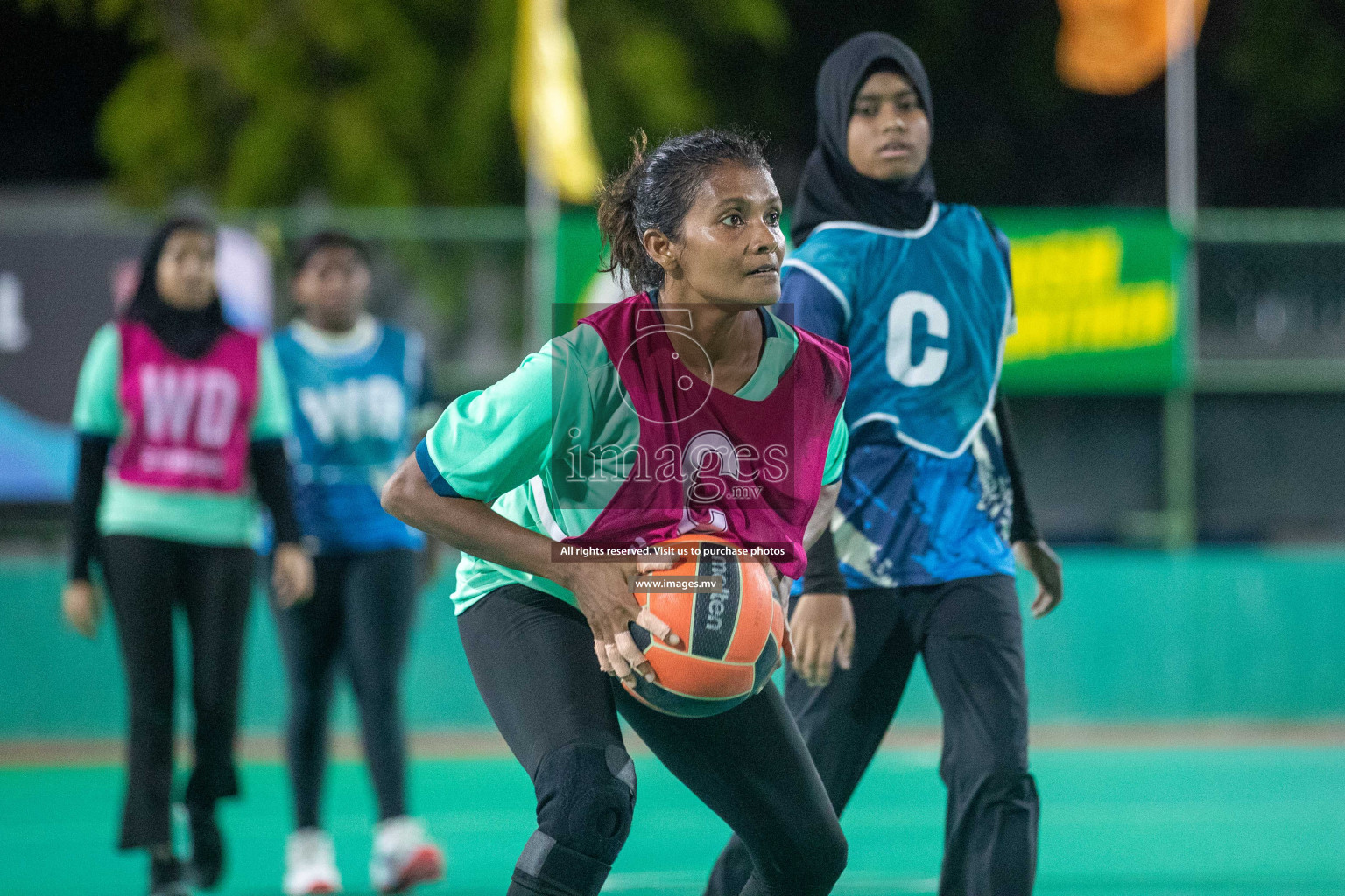 Day 5 of 20th Milo National Netball Tournament 2023, held in Synthetic Netball Court, Male', Maldives on 3rd  June 2023 Photos: Nausham Waheed/ Images.mv