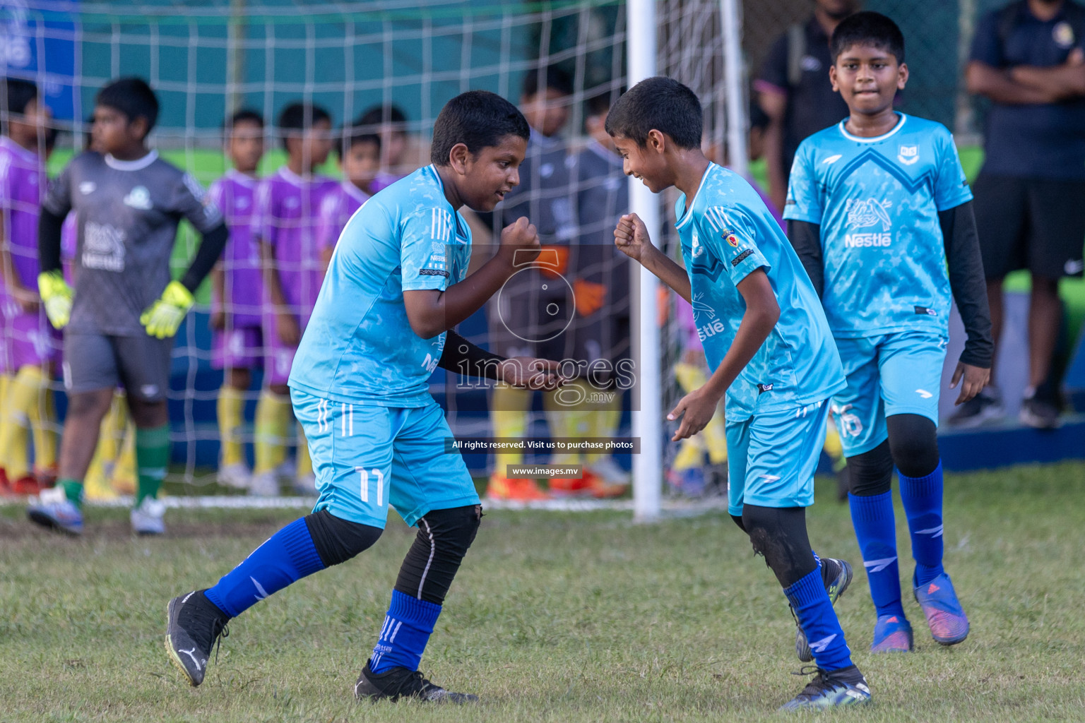 Day 4 of Nestle Kids Football Fiesta, held in Henveyru Football Stadium, Male', Maldives on Saturday, 14th October 2023
Photos: Mohamed Mahfooz Moosa, Hassan Simah / images.mv