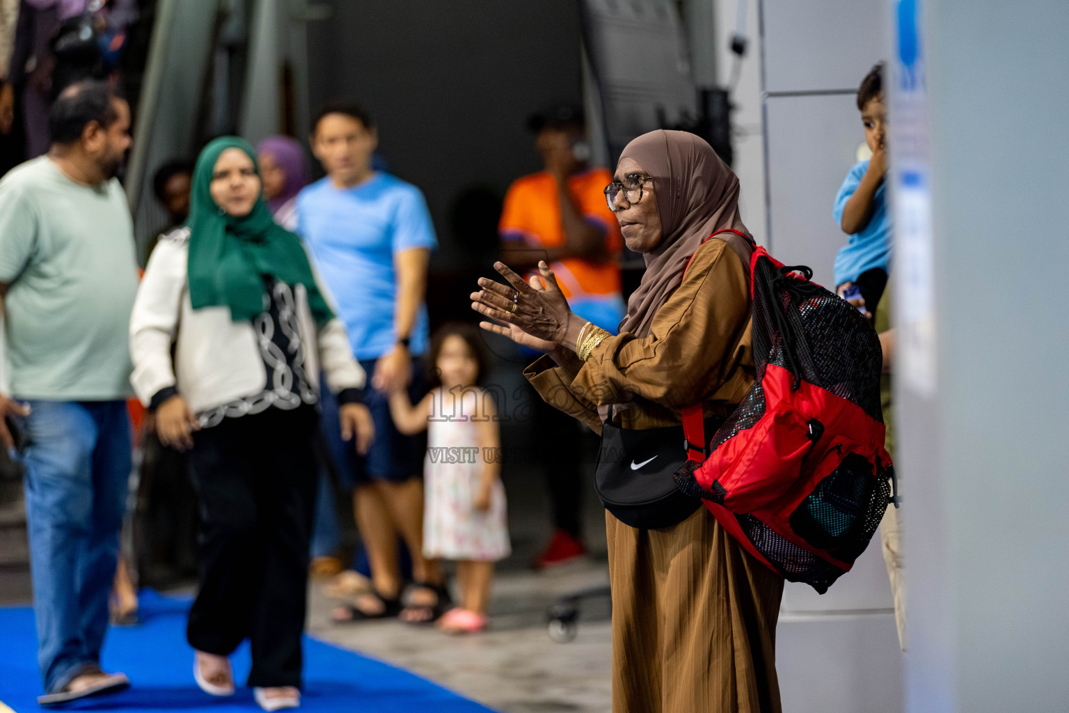 Day 2 of BML 6th National Kids Swimming Kids Festival 2025 held in Hulhumale', Maldives on Tuesday, 4th November 2024. Photos: Hassan Simah / images.mv
