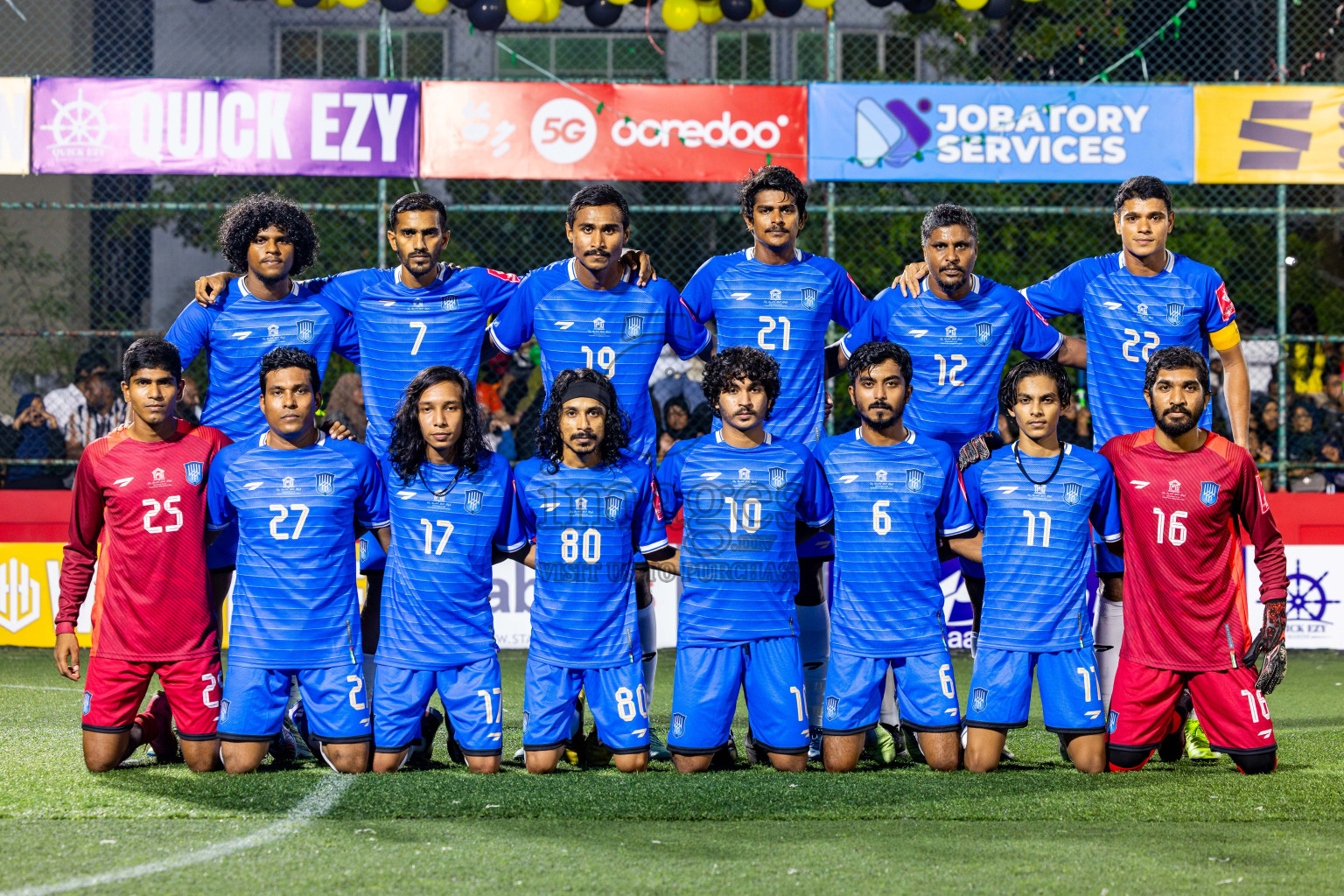 Lh Naifaru vs Lh Kurendhoo in Lhaviyani Atoll Finals Day 26 of Golden Futsal Challenge 2025 was held on Thursday , 30th January 2025, in Hulhumale', Maldives. Photos: Nausham Waheed / images.mv