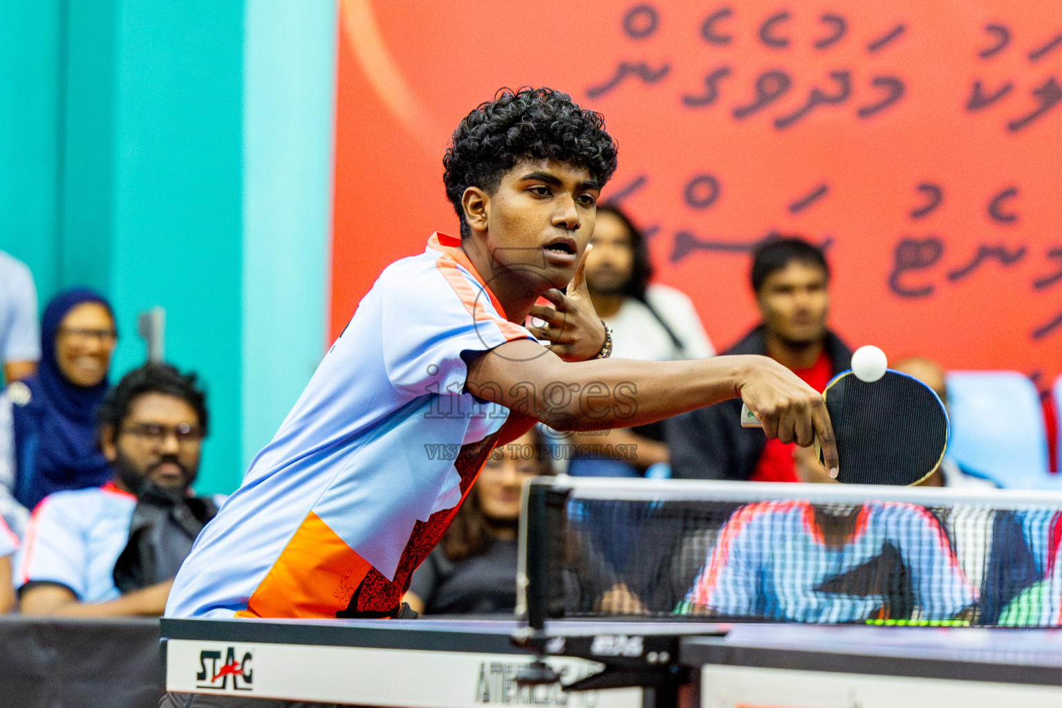 Finals of 9th Inter Office Company & Resort Table Tennis Tournament was held in Male' TT Hall, Male', Maldives on Saturday, 16th November 2024. Photos: Nausham Waheed / images.mv