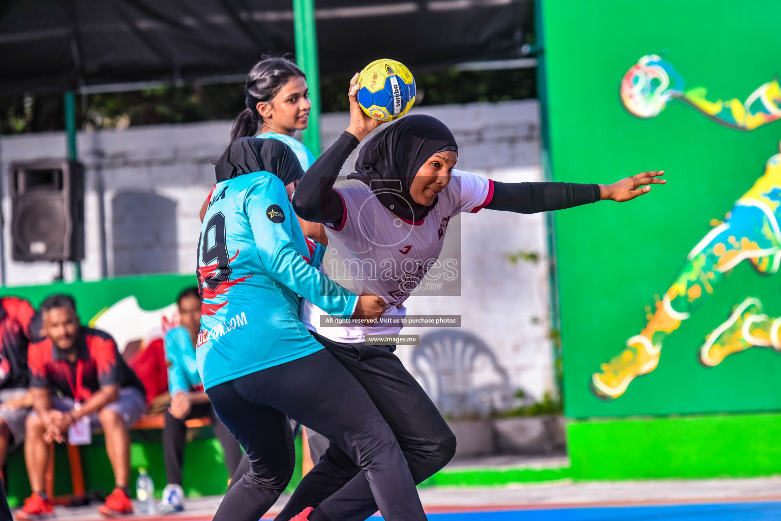 Milo 5th Handball Maldives Championship 2022 Day 17 held in Male', Maldives on 04th July2022 Photos By: Nausham Waheed /images.mv