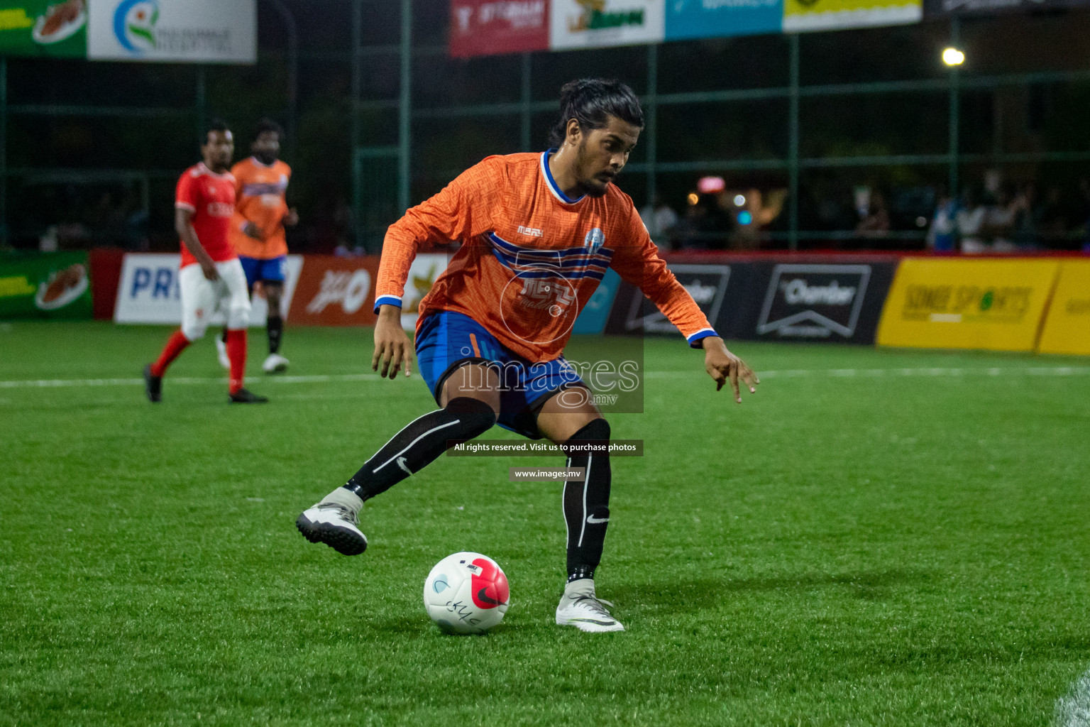 Stelco Club vs Raajje Online Club in Club Maldives Cup 2022 was held in Hulhumale', Maldives on Wednesday, 19th October 2022. Photos: Hassan Simah/ images.mv