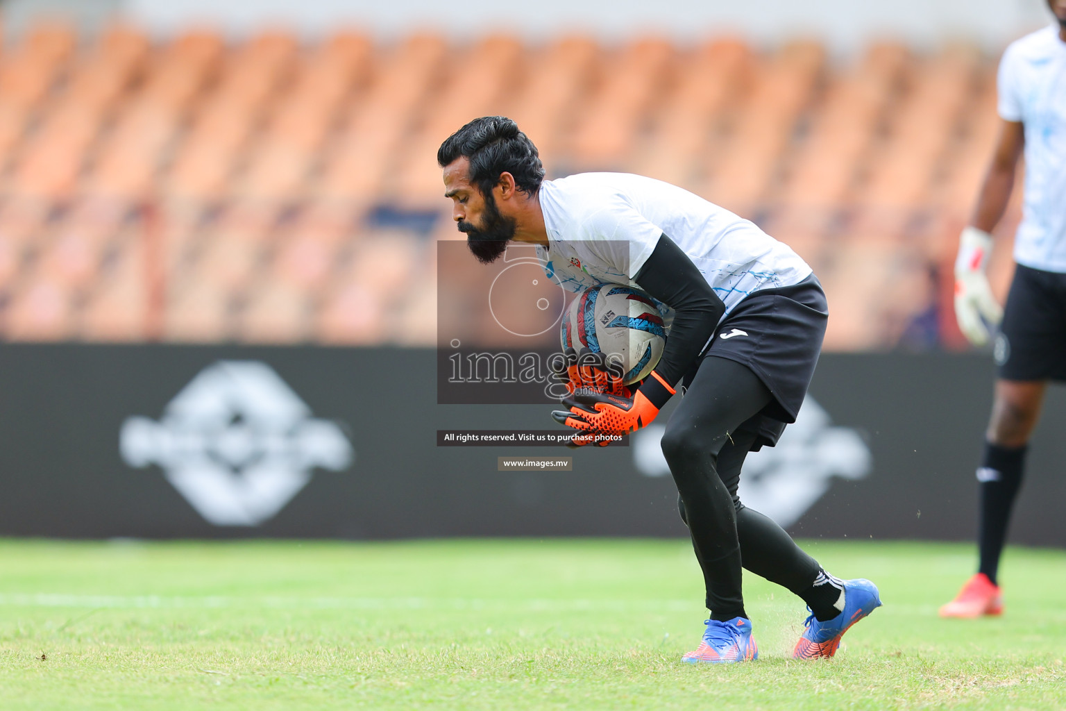 Lebanon vs Maldives in SAFF Championship 2023 held in Sree Kanteerava Stadium, Bengaluru, India, on Tuesday, 28th June 2023. Photos: Nausham Waheed, Hassan Simah / images.mv