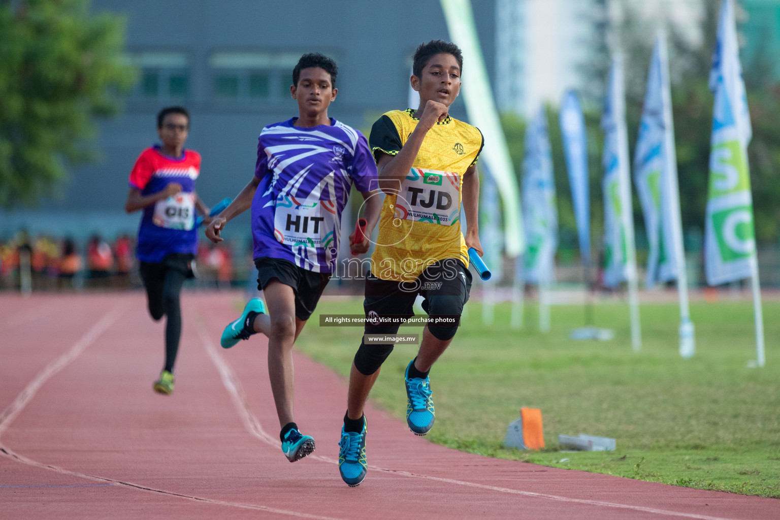 Day five of Inter School Athletics Championship 2023 was held at Hulhumale' Running Track at Hulhumale', Maldives on Wednesday, 18th May 2023. Photos: Nausham Waheed / images.mv