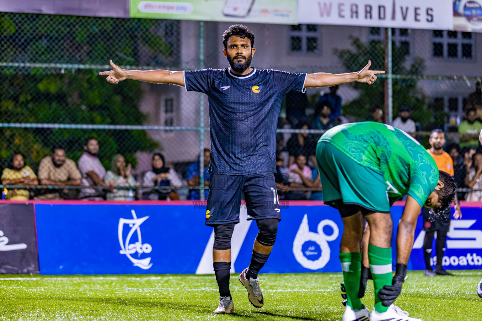 Quarter Finals of Milo Sector League 2025 was held in Rehendhi Futsal Ground, Hulhumale', Maldives on Wednesday, 12th November 2025. Photos: Aeef Adam / images.mv