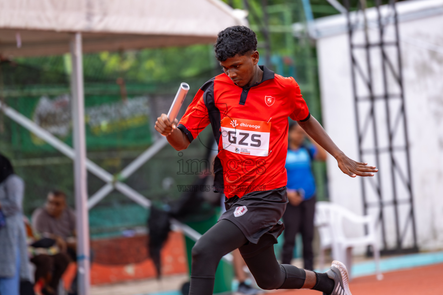 Day 6 of Inter-school Athletics Championship 2025 held in Ekuveni Synthetic Track, Male', Maldives on Sunday, 12th October 2025. Photos by: Ismail Thoriq / Images.mv