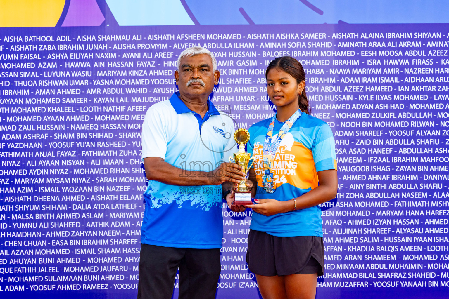 15th National Open Water Swimming Competition 2024 held in Kudagiri Picnic Island, Maldives on Saturday, 28th September 2024. Photos: Nausham Waheed / images.mv