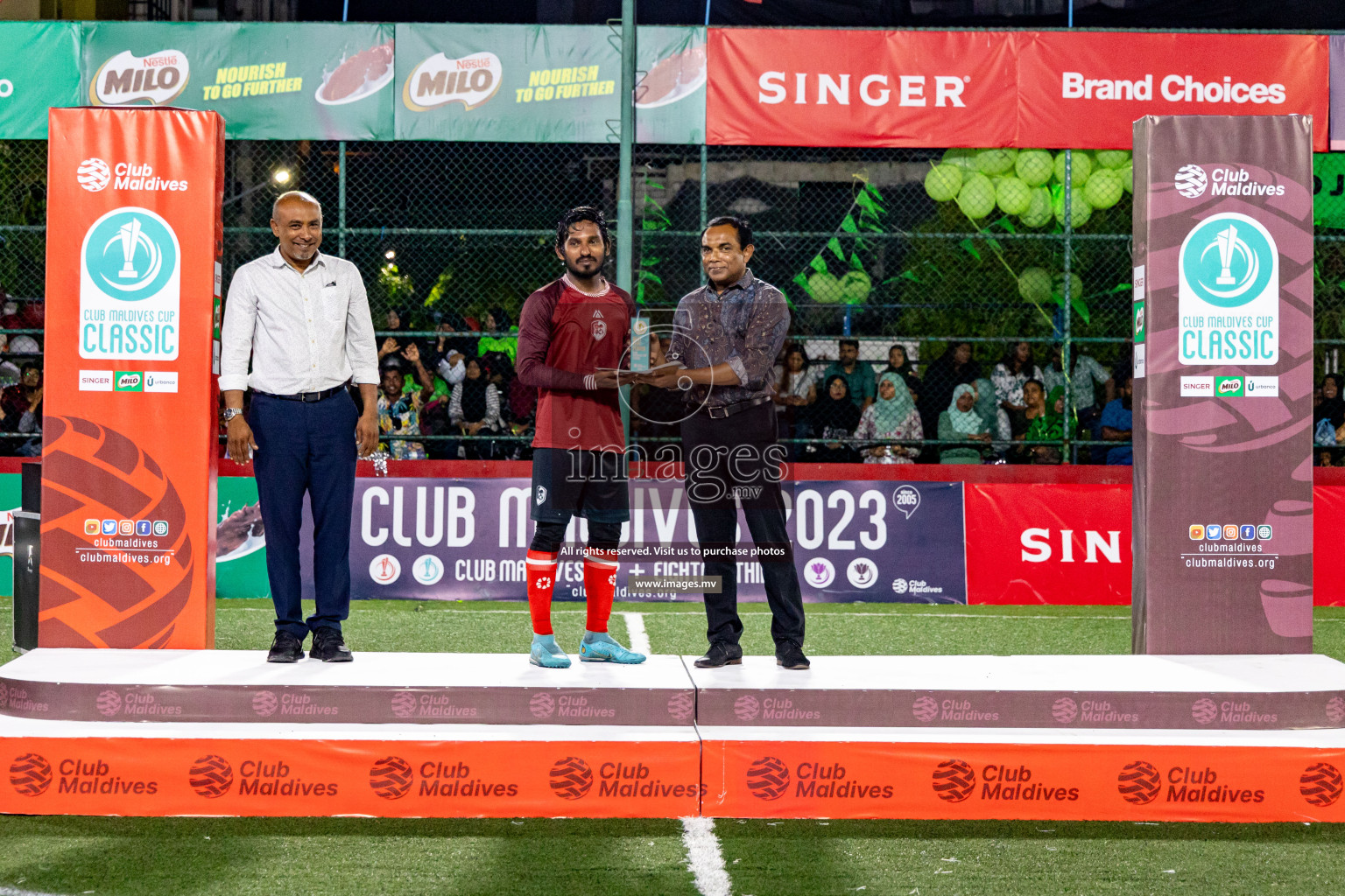 DJA vs Club 220 in Final of Club Maldives Cup 2023 Classic held in Hulhumale, Maldives, on Monday, 21st August 2023