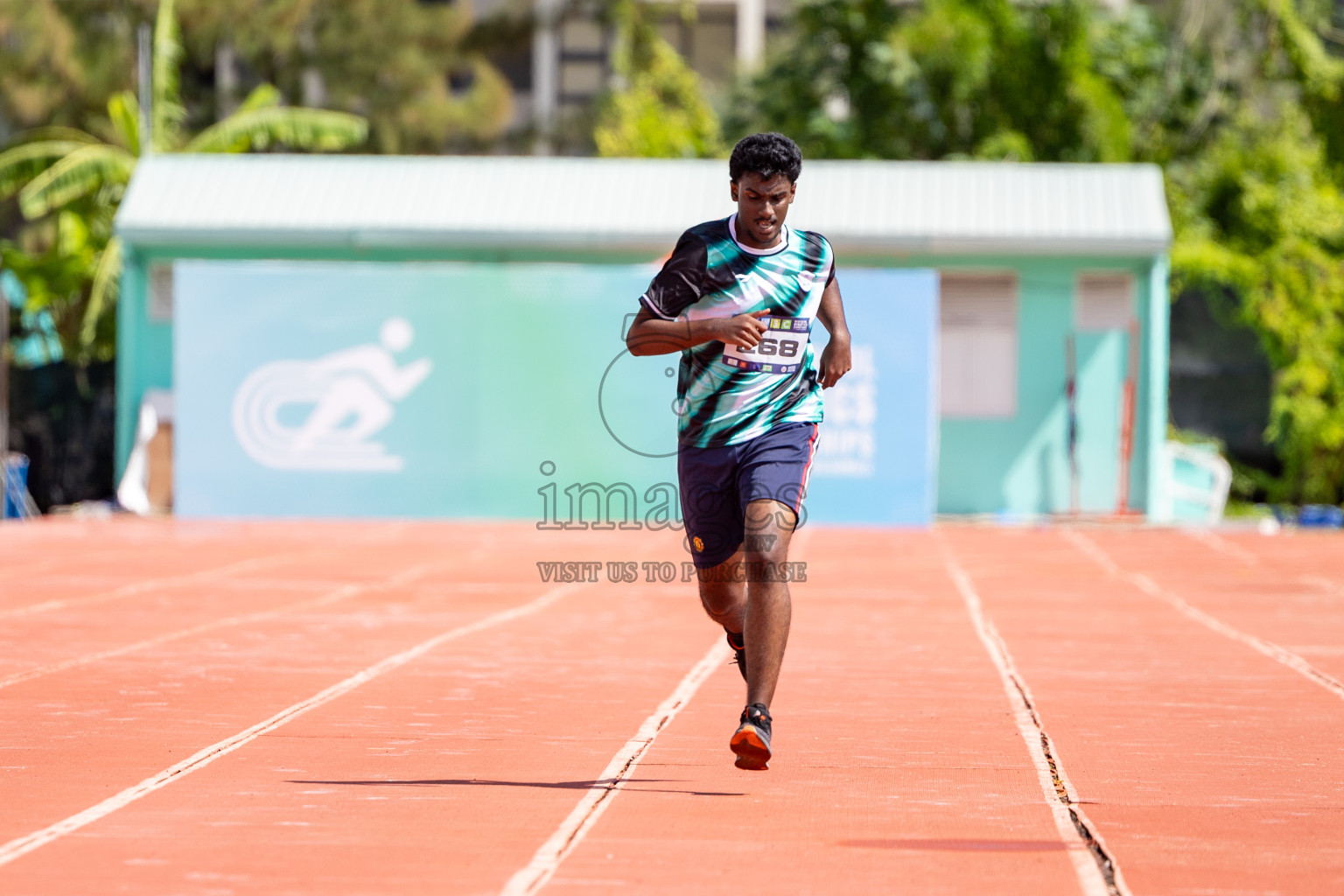 Day 2 of MWSC Interschool Athletics Championships 2024 held in Hulhumale Running Track, Hulhumale, Maldives on Sunday, 10th November 2024. 
Photos by:  Hassan Simah / Images.mv