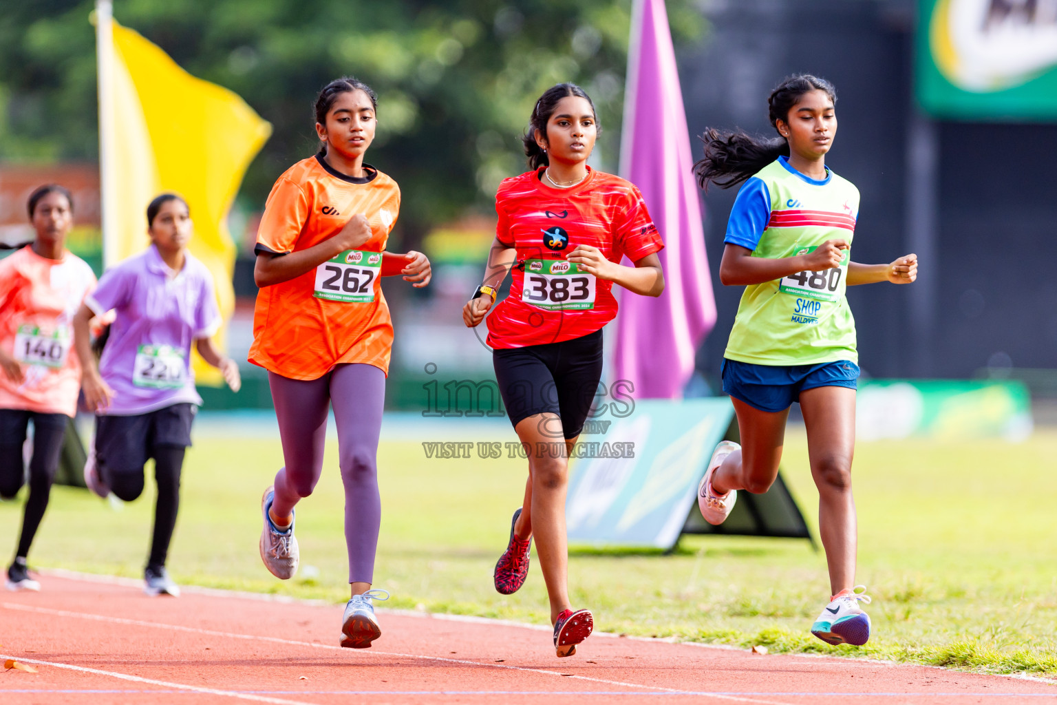 Day 2 of MILO Athletics Association Championship was held on Wednesday, 6th May 2024 in Male', Maldives. Photos: Nausham Waheed