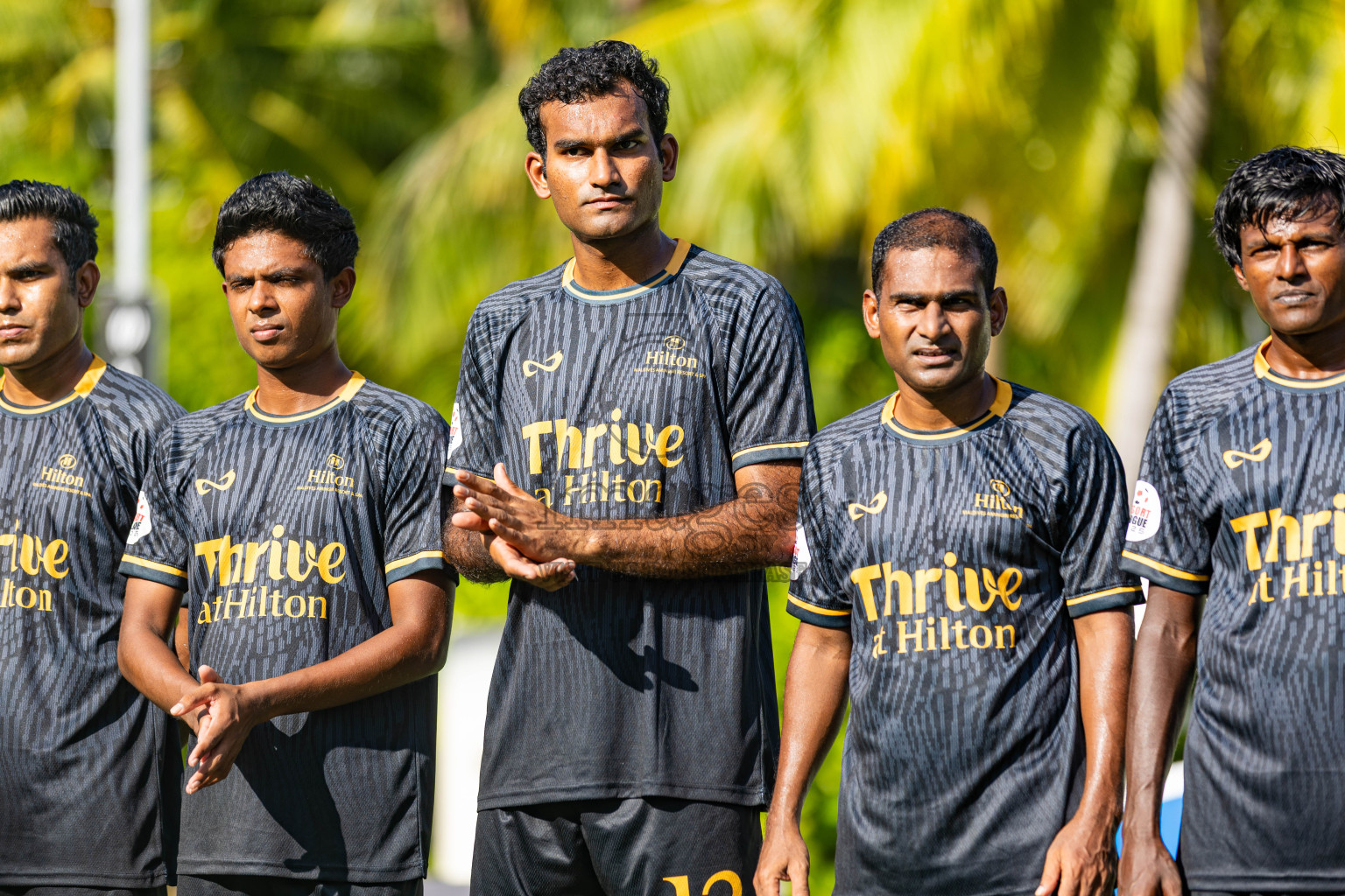 Hilton Amingiri vs Varu by Atmosphere in Resort League 2025 (North Male Zone) day 4 was held on Saturday, 6th September 2025 in One And Only Reethi Rah Maldives Resort, Photos: Areef Adam / images.mv